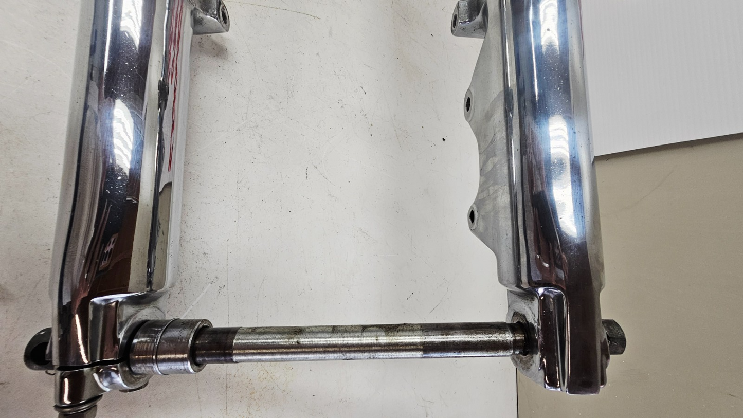 1993 HARLEY SOFTAIL Forks Triple Tree Suspension Chrome