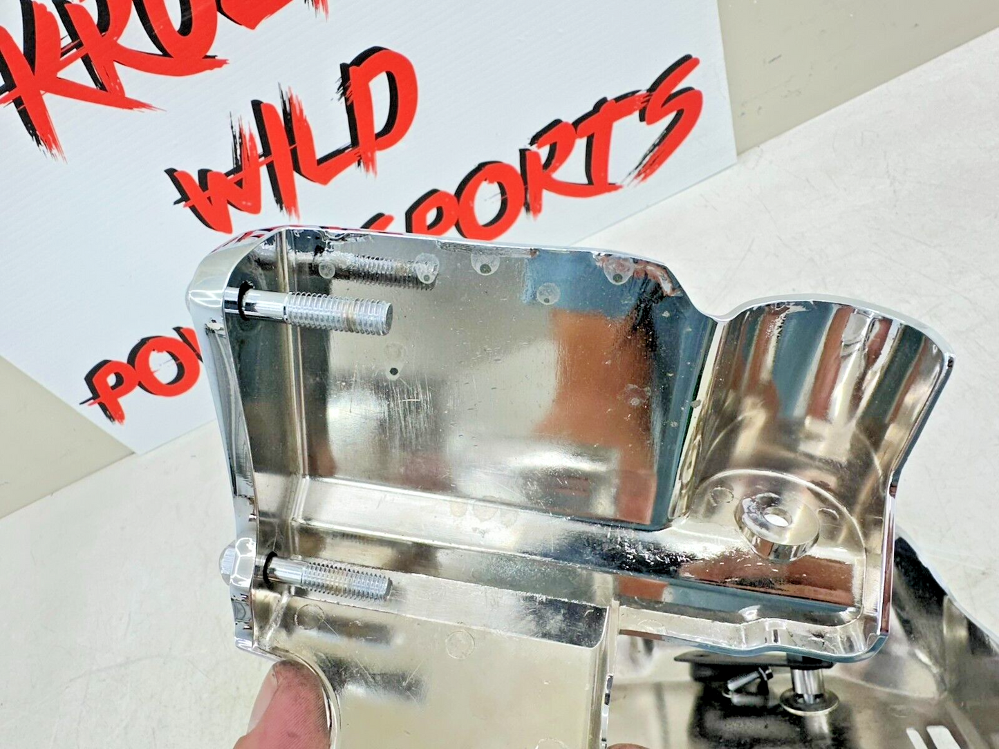 1999 HONDA VALKYRIE INTERSTATE Kuryakin Chrome Engine Motor Transmission Cover