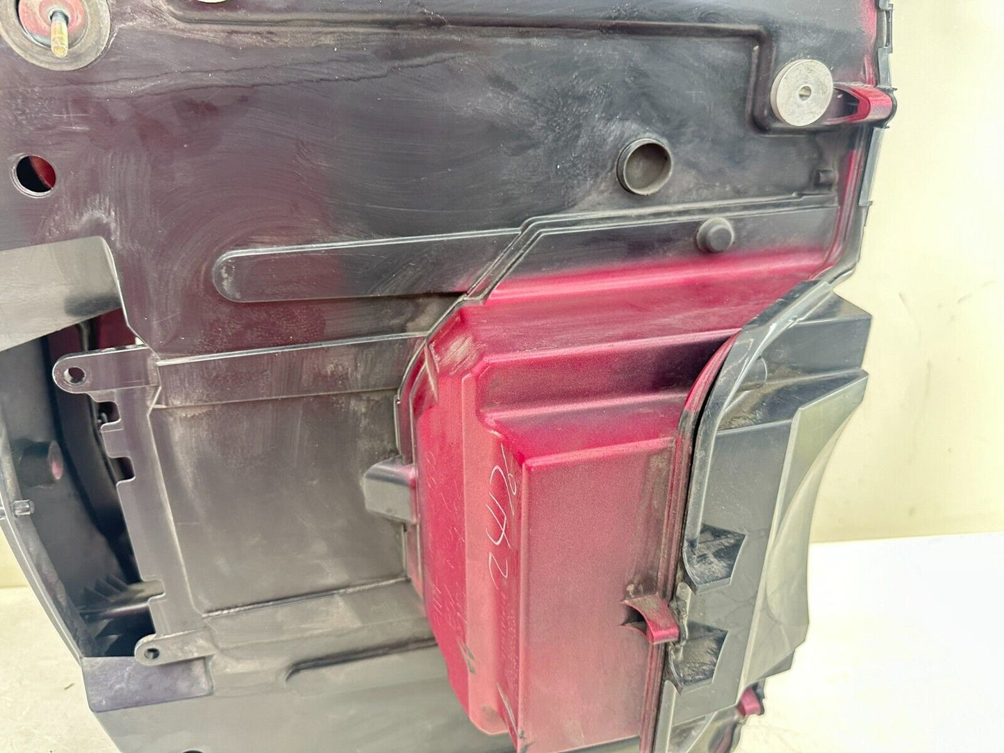2004 Honda Goldwing GL1800 Red Lower Trunk Base Bottom Case 81111-MCA-0000