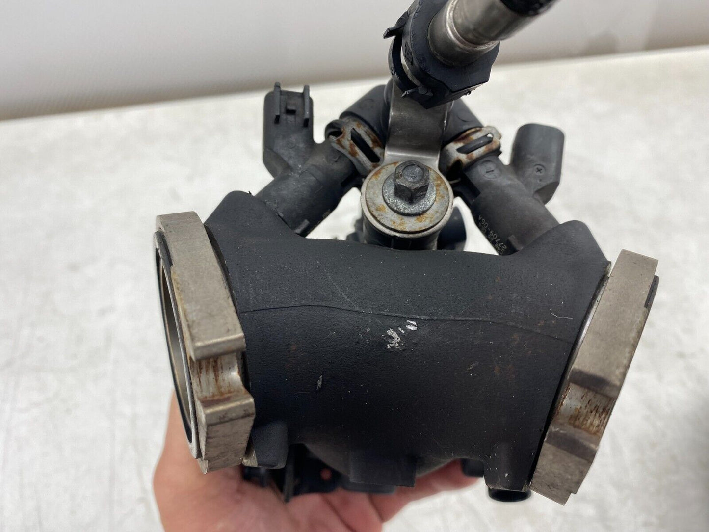 2007 Harley Davidson Dyna Throttle Body EFI Intake Manifold OEM HD Nice
