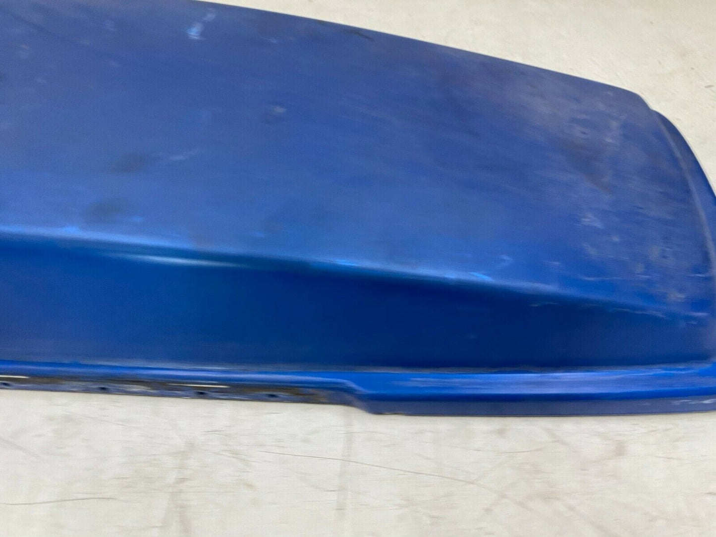 2002 HARLEY DAVIDSON FLH Road Glide CVO Left Saddle Bag Lid OEM HD Blue