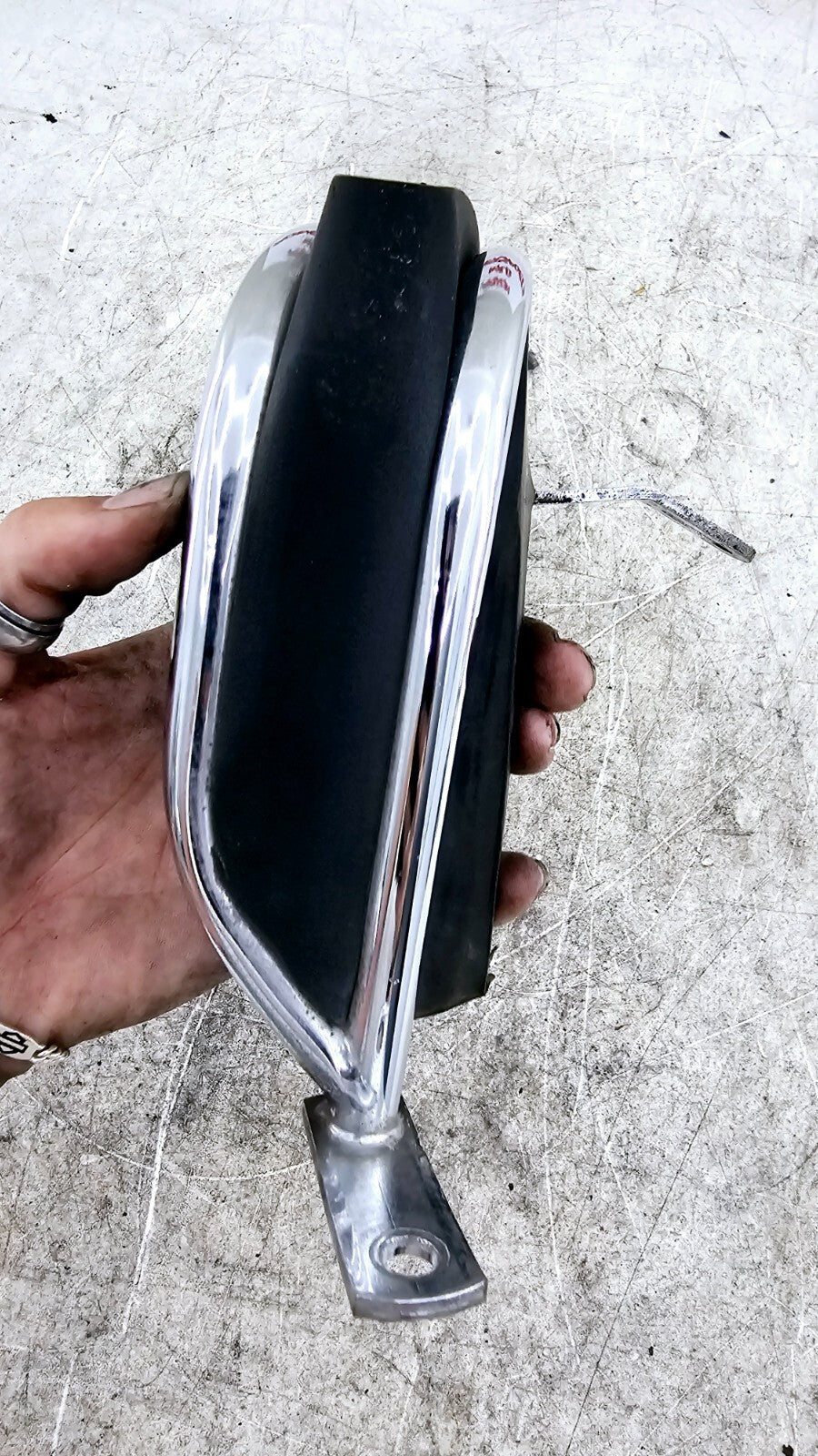 1994 HARLEY FLH ELECTRA GLIDE Rear Fender Chrome Bumper Trim Bar