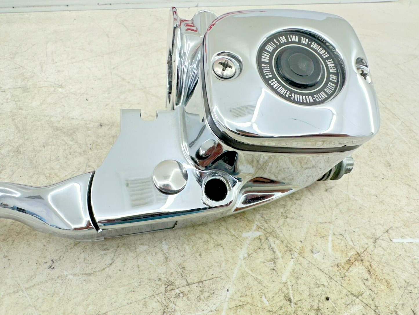 2003 Harley Davidson V Rod VRSCA Chrome Hydraulic Front Brake Master Cylinder