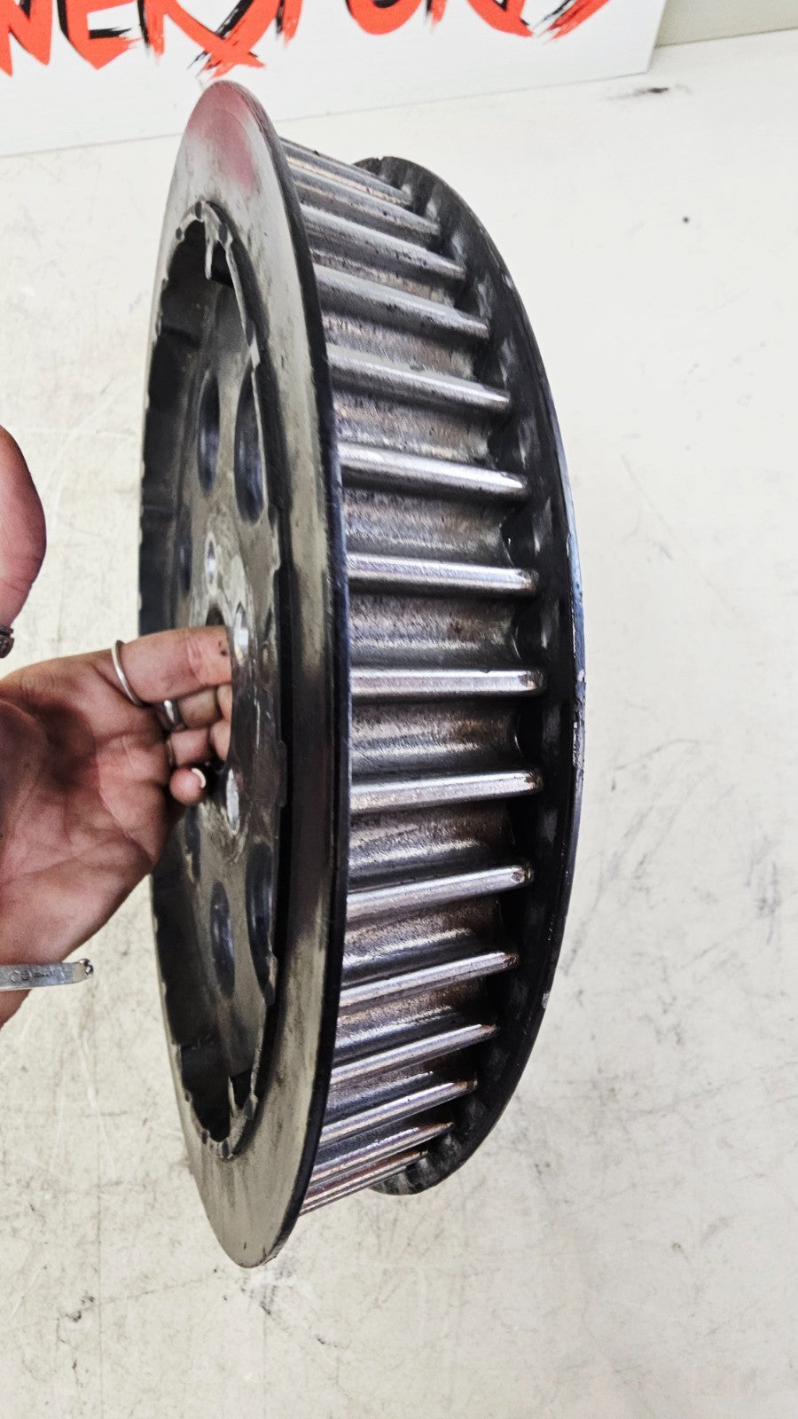 1993 HARLEY SOFTAIL Final Drive Pulley Gear Sprocket