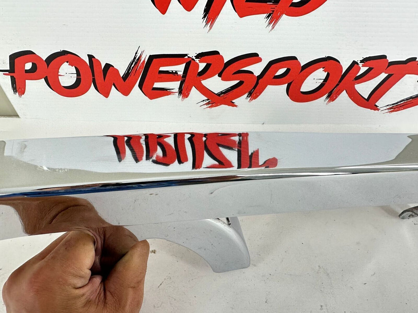 2007 HARLEY SPORTSTER CUSTOM Chrome Upper Belt Cover Guard