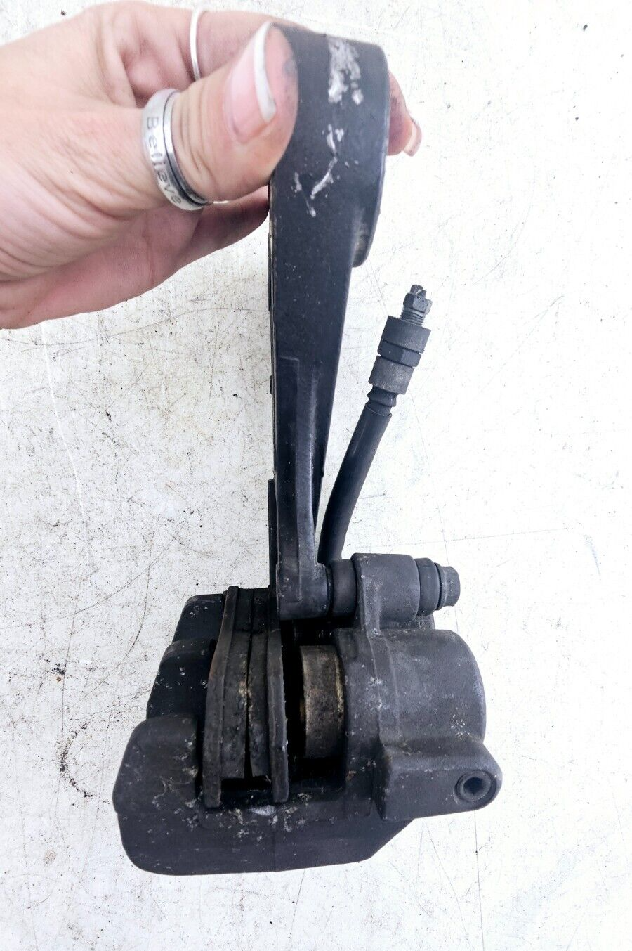 1993 HONDA GOLDWING GL1500 Rear Brake Caliper & Mounting Bracket