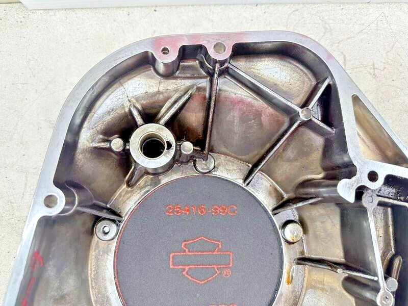 1999 HARLEY FLH ELECTRA GLIDE Chrome Outer Primary Clutch Cover Case Housing