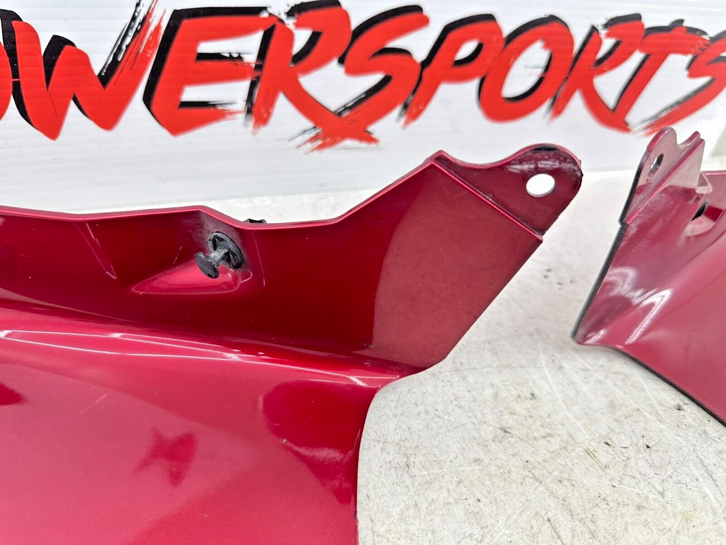 2004 Honda Goldwing GL1800 Red Right Left Inner Cowling Fairing Filler Panel