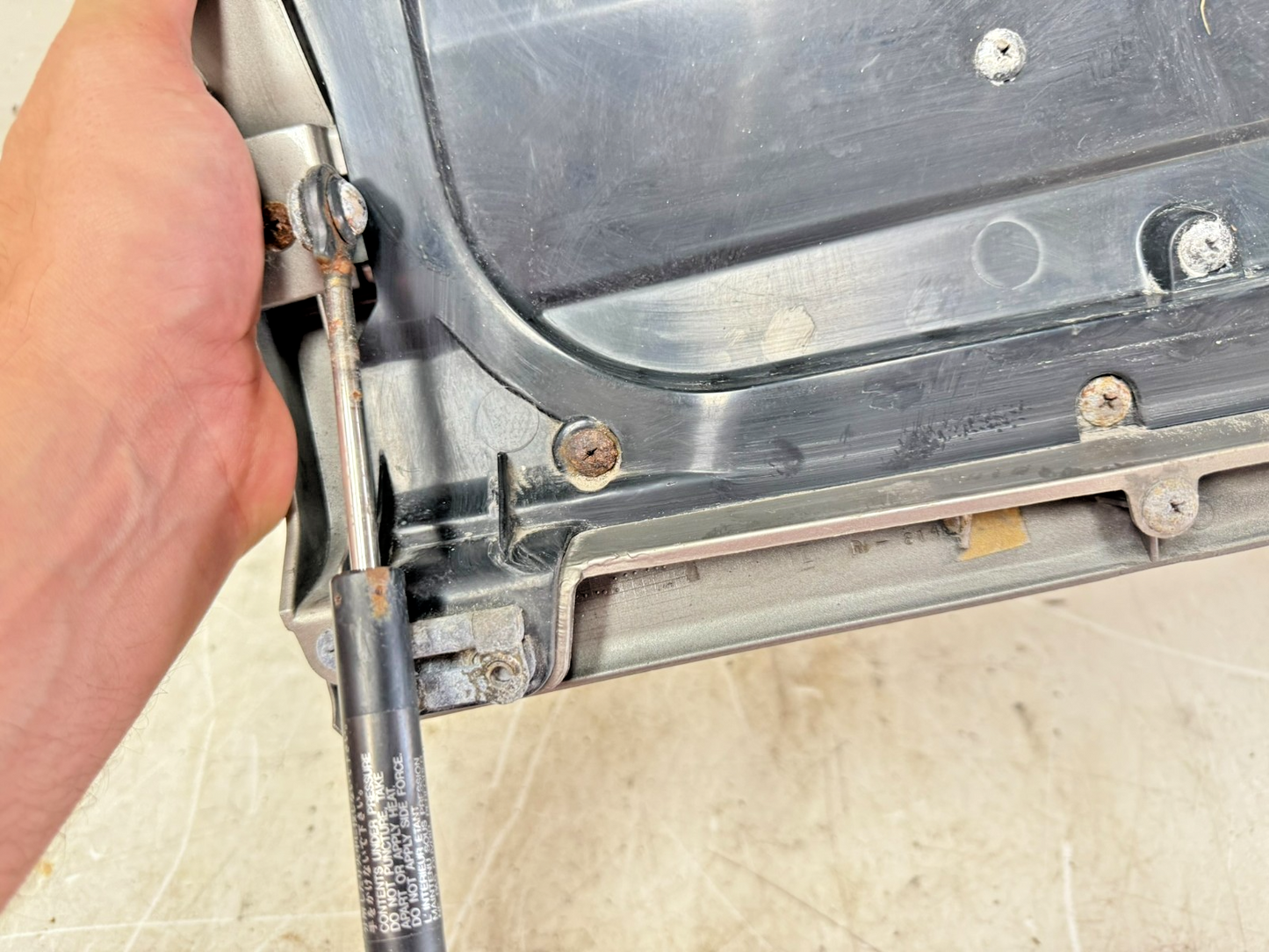 2002 Honda Goldwing GL1800 OEM Left Side Saddlebag Panel Lid