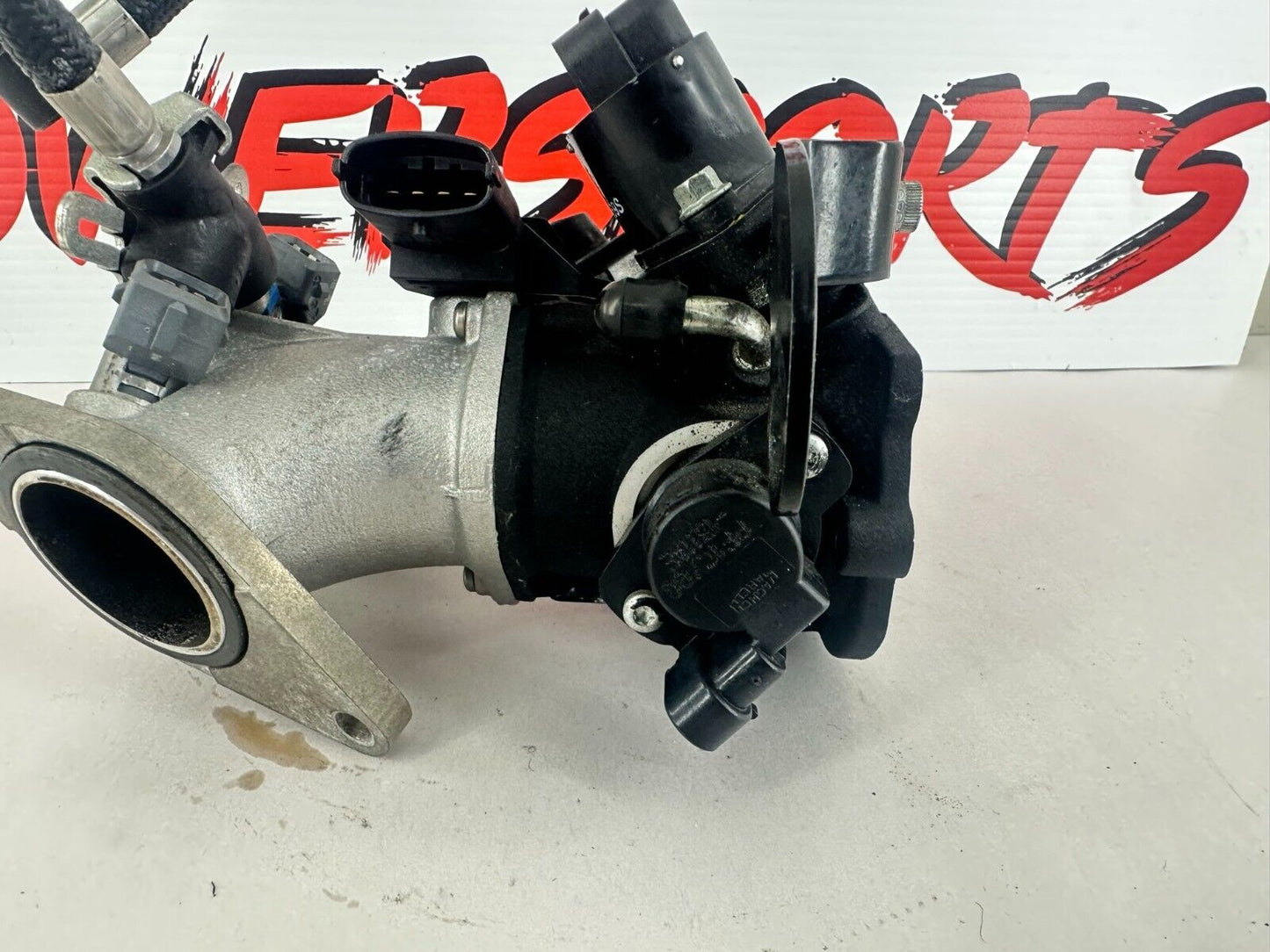 2012 HARLEY SPORTSTER CUSTOM THROTTLE BODY INTAKE MANIFOLD INJECTORS 4K MILES