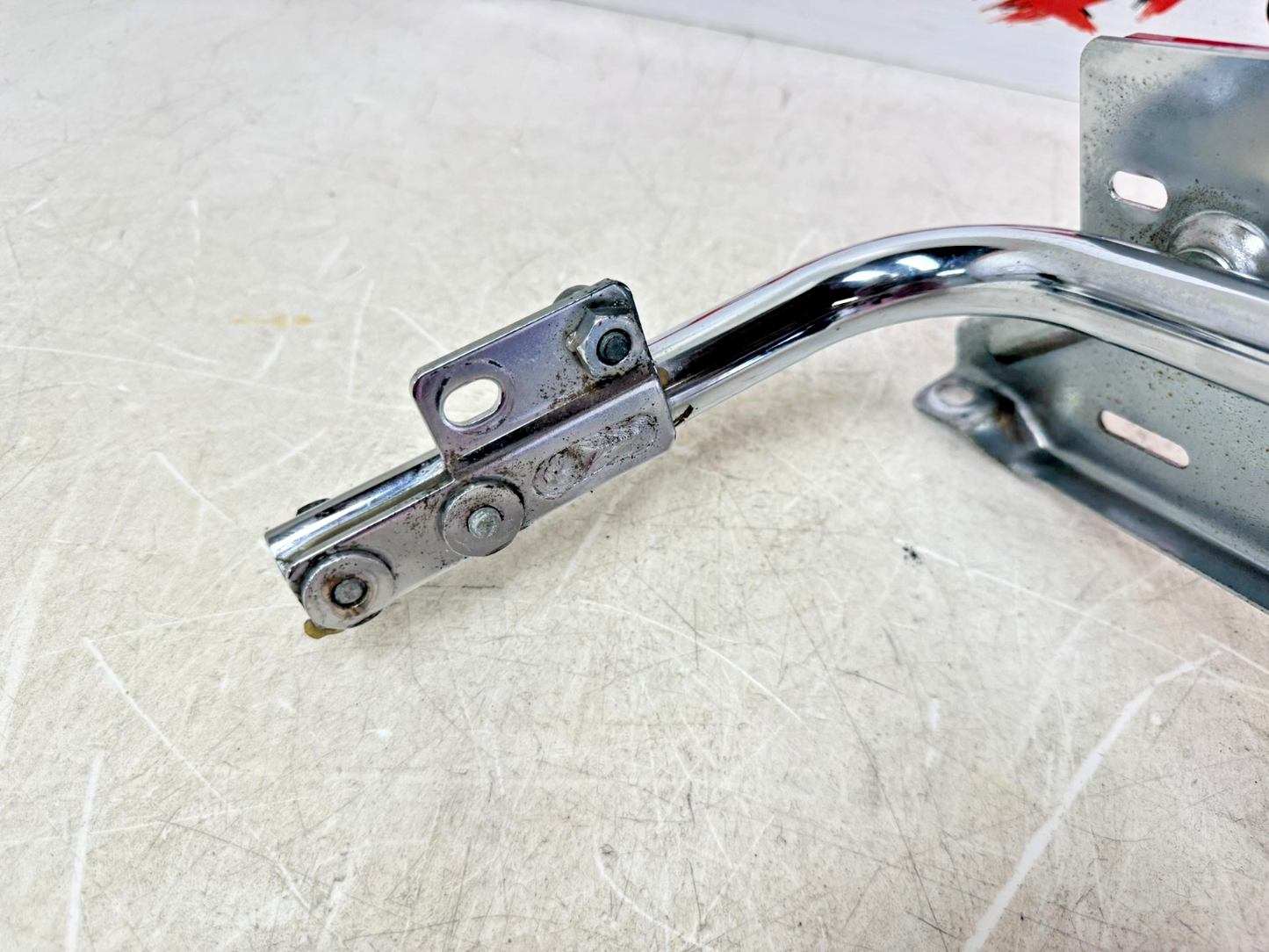 2003 HARLEY ELECTRA GLIDE License Plate Support Rail Bar Holder & Mount