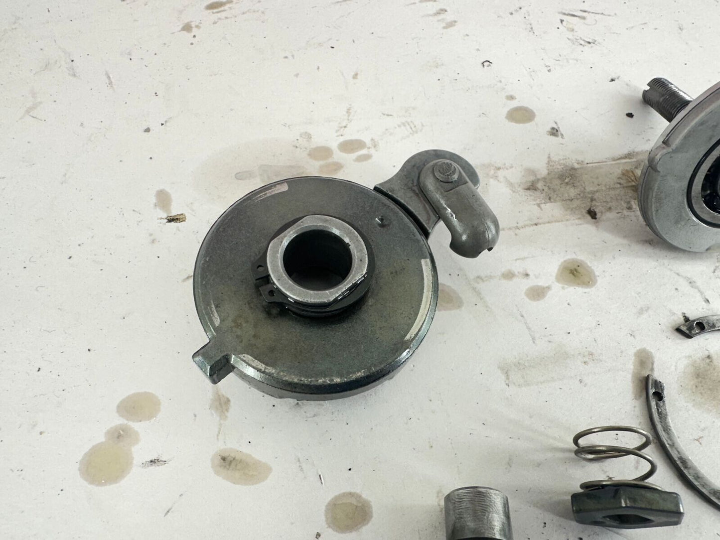 2003 Harley Davidson Sportster OEM HD Clutch Release Adjuster Screw+Plate + Ramp