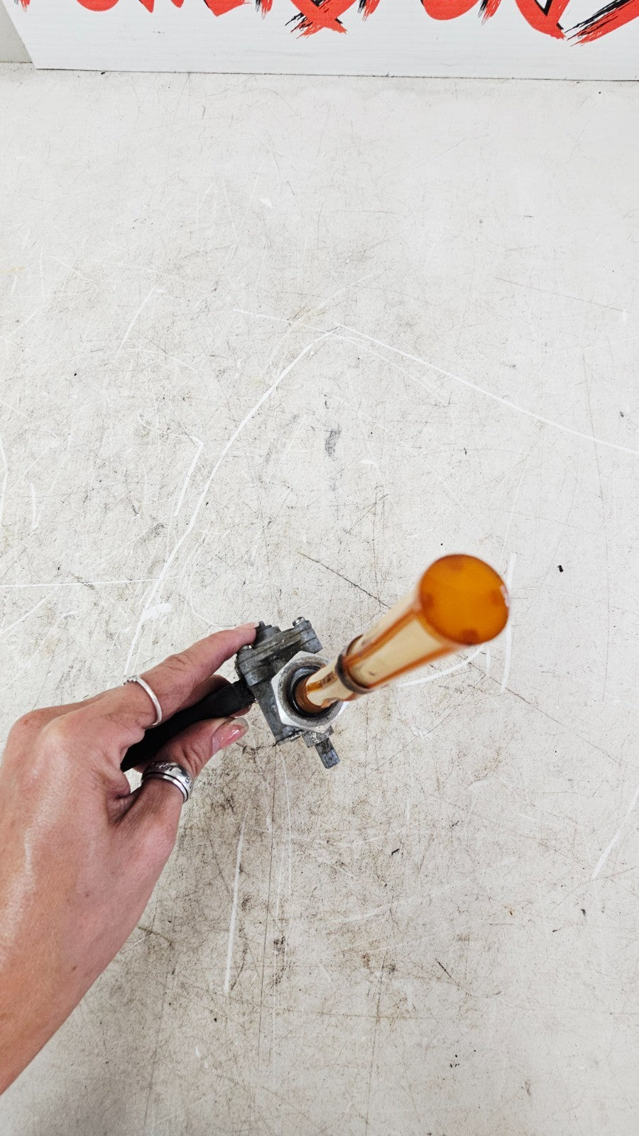 2000 HONDA VALKYRIE INTERSTATE OEM Petcock Gas Tank Fuel Valve