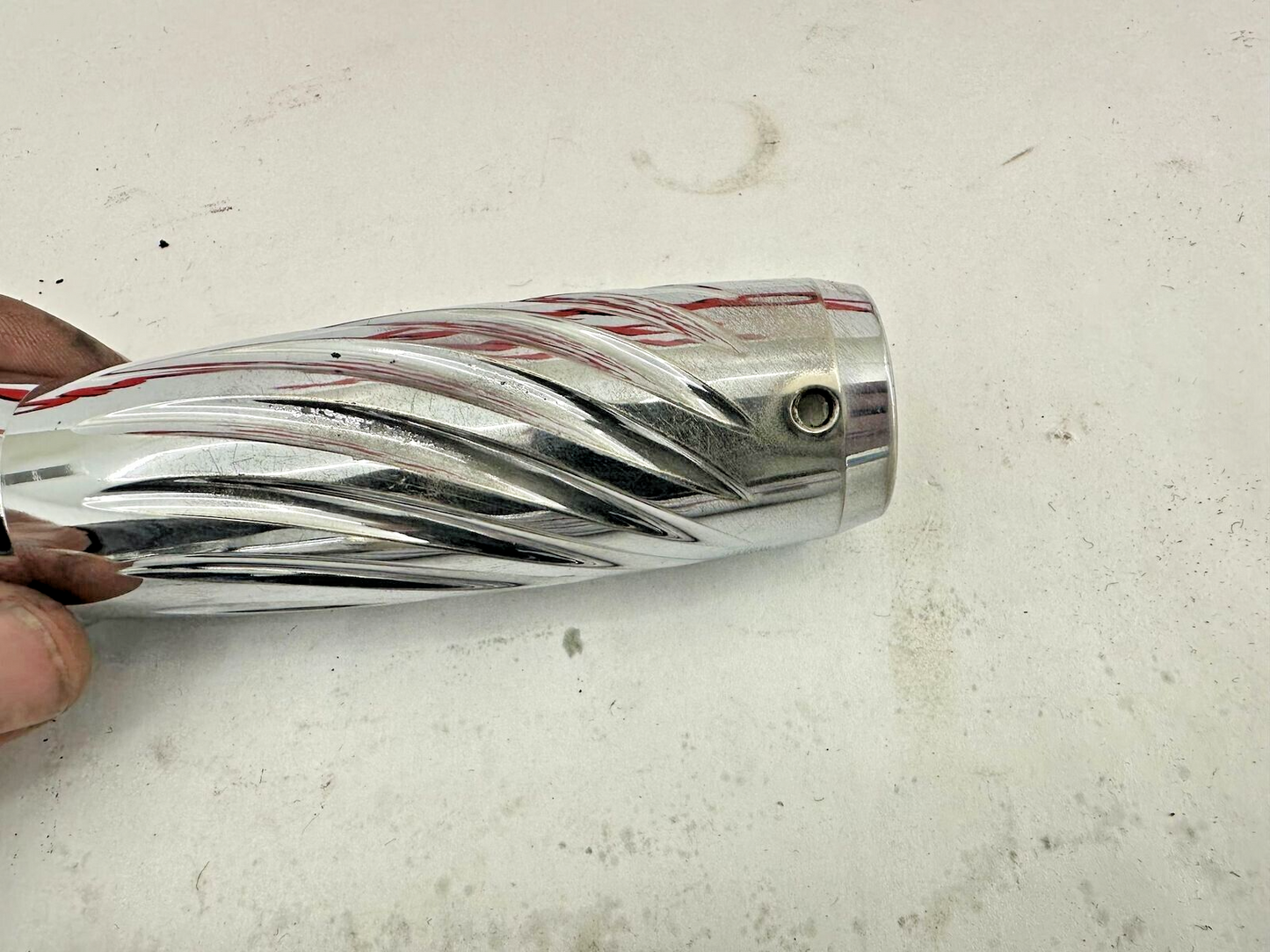 1995 HARLEY DAVIDSON DYNA SOFTAIL SPORTSTER Chrome Grips Right Left