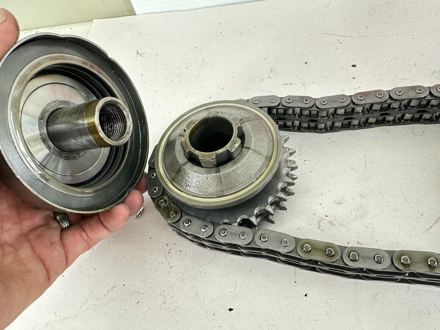 1999 HARLEY ELECTRA GLIDE Primary Clutch Chain Gears Basket