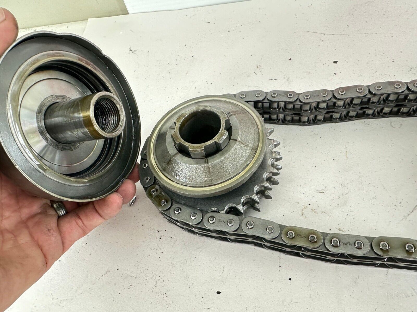 1999 HARLEY ELECTRA GLIDE Primary Clutch Chain Gears Basket