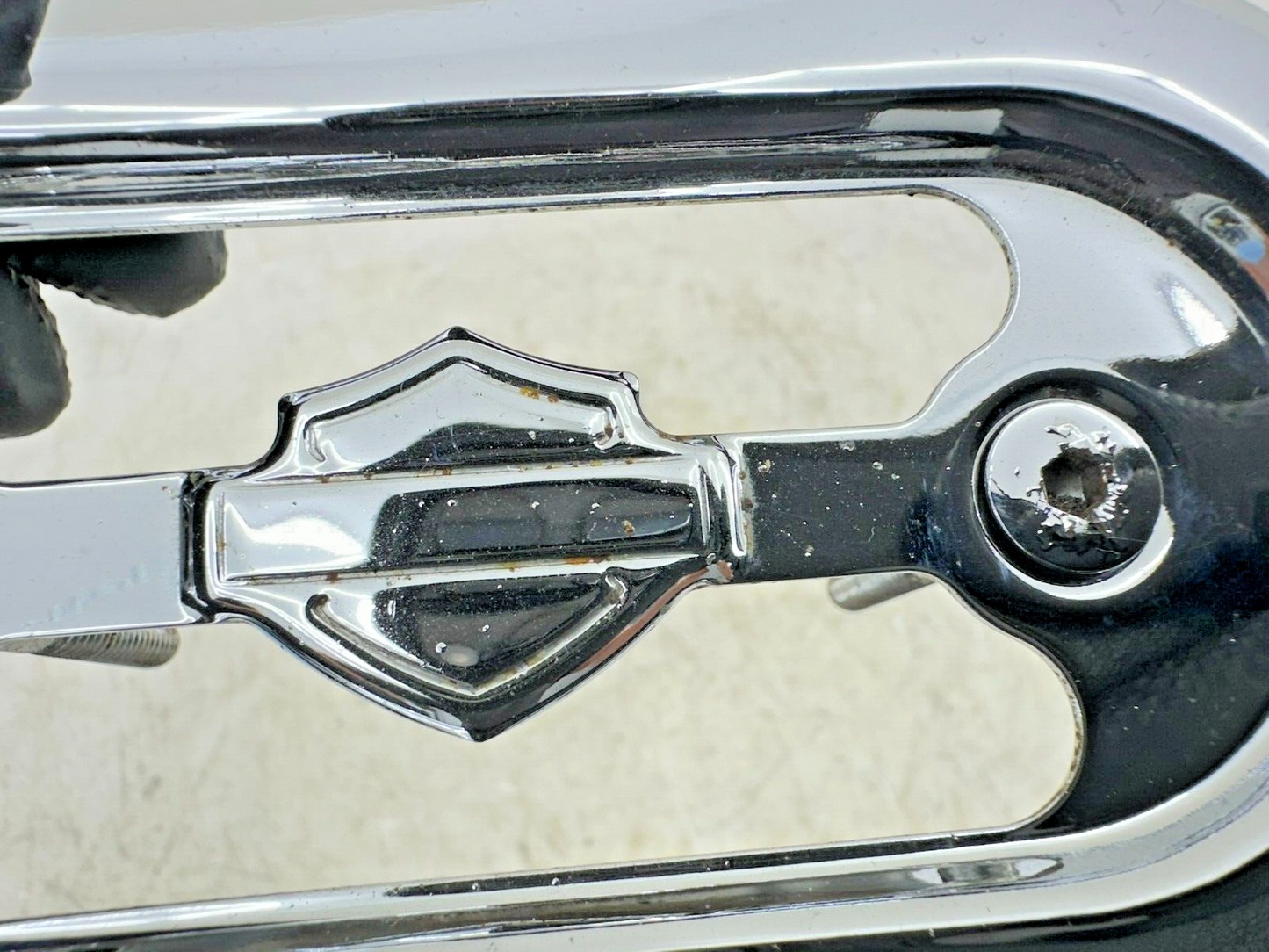 2002 HARLEY DYNA LOW RIDER Chrome Voltage Regulator Cover