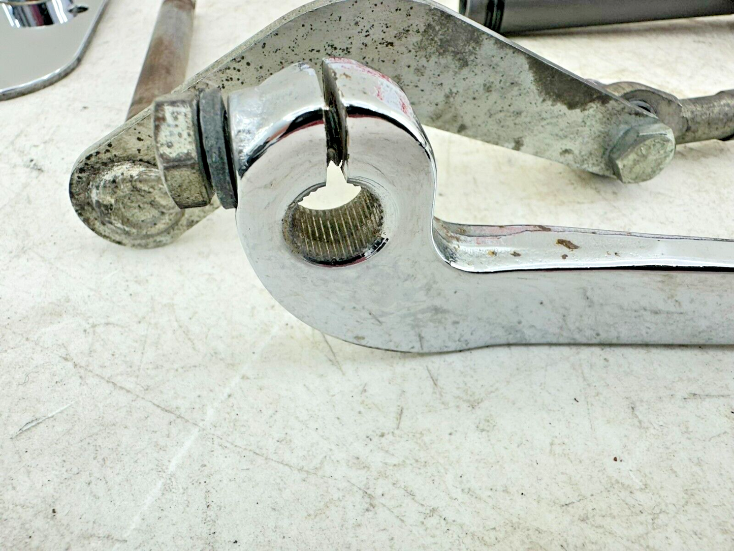 2002 HARLEY DYNA LOW RIDER OEM HD Mid Controls Shift Lever Brake Pedal + Linkage