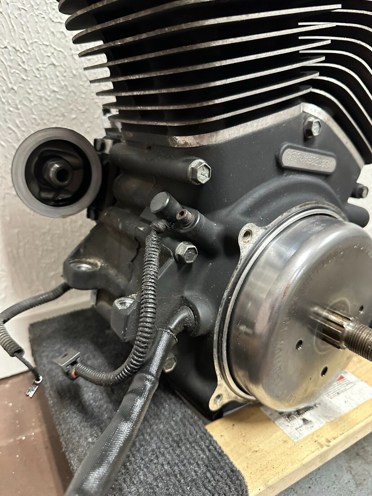 2004 HARLEY FLH ELECTRA GLIDE Twin Cam Engine Motor S&S Gear Driven Cams