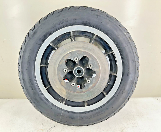 1999 HARLEY ELECTRA GLIDE 99 Down Rear Wheel Rim Tire 10 Spoke