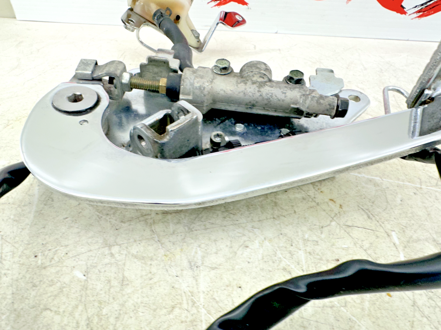 1999 HONDA VALKYRIE INTERSTATE Rear Brake Master Cylinder + Brake Pedal