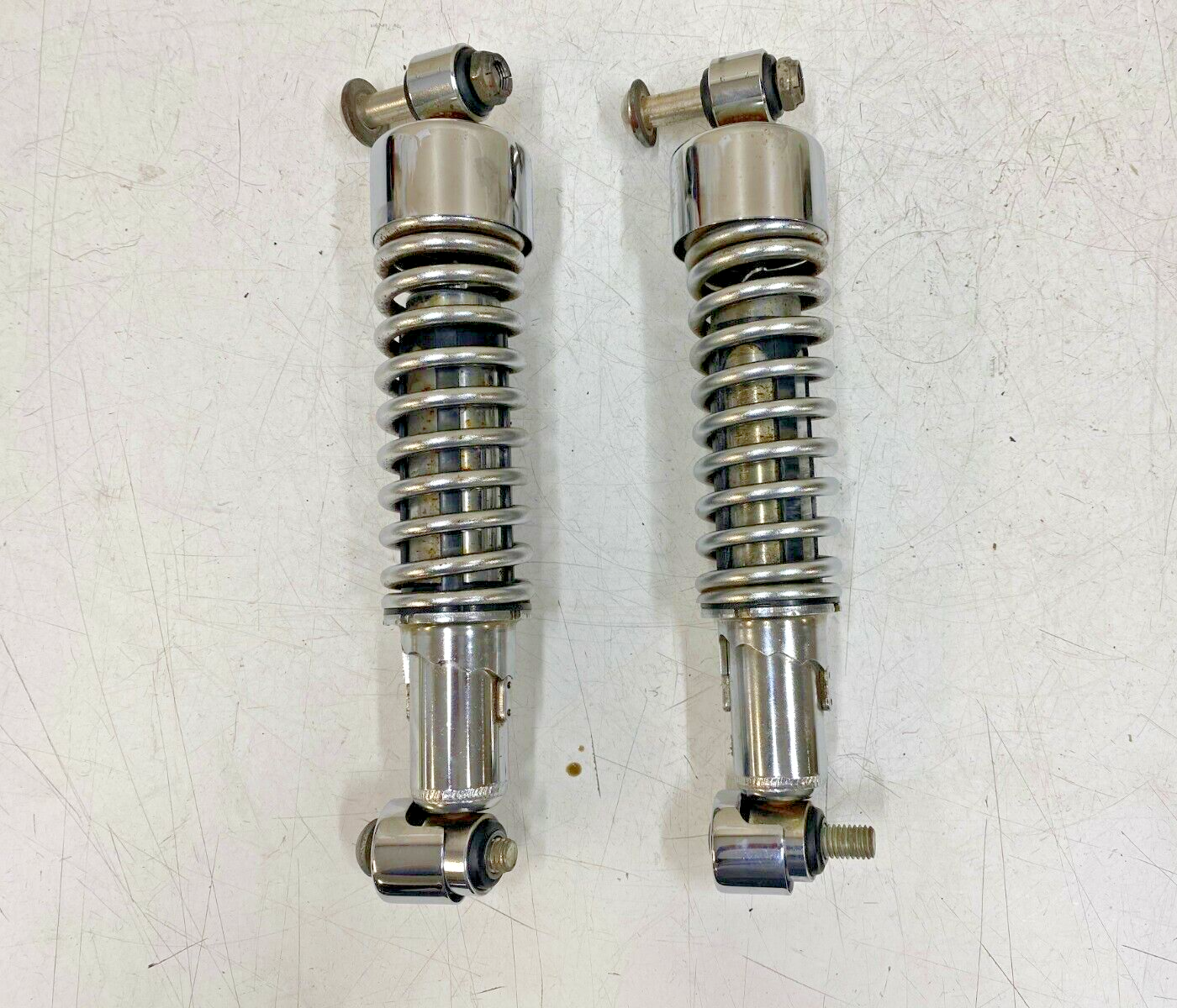 2006 HARLEY SPORTSTER Shocks Rear Suspension Chrome 12" LONG 1200 883