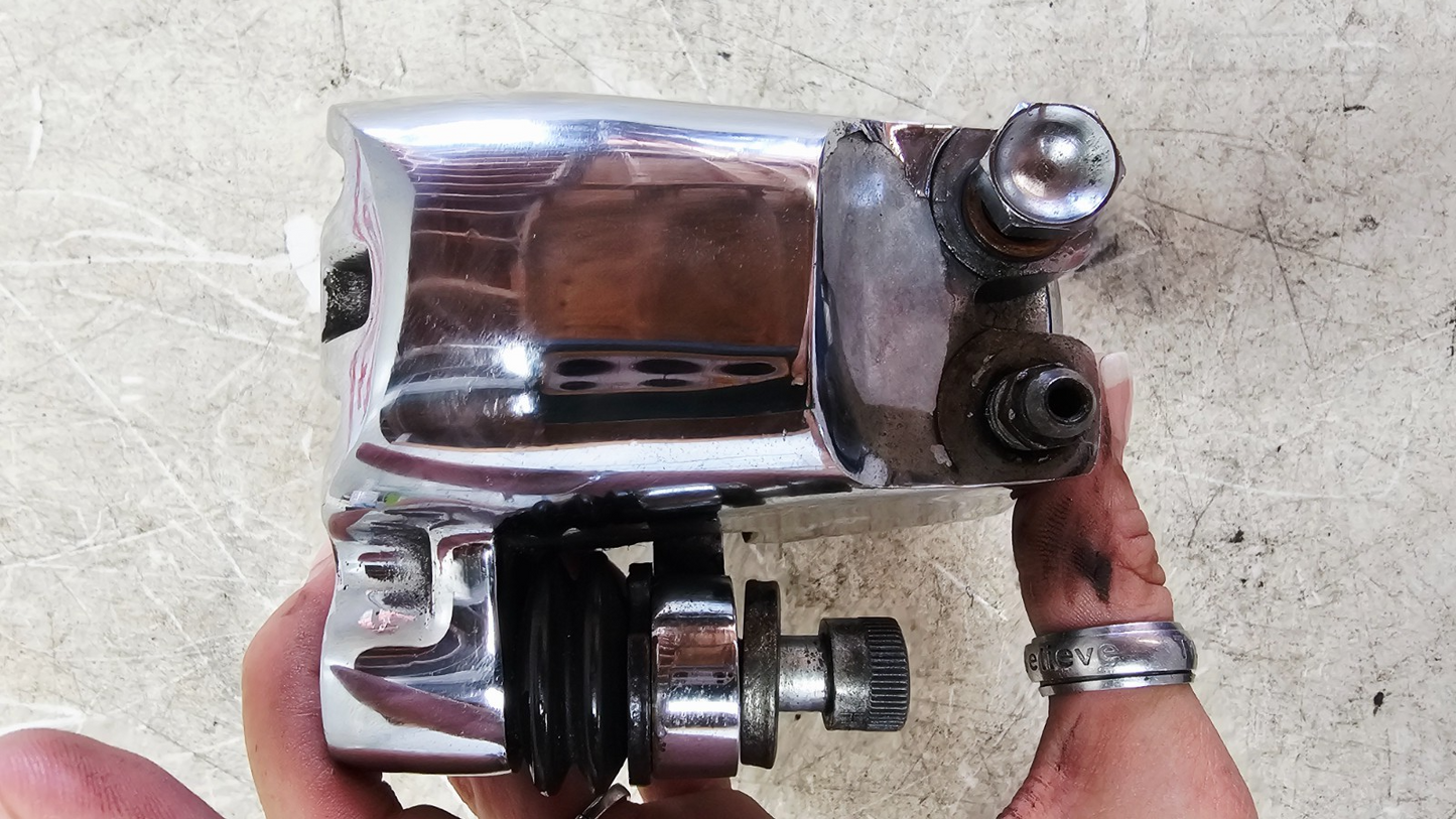 1993 HARLEY SOFTAIL Chrome Front Left Brake Caliper