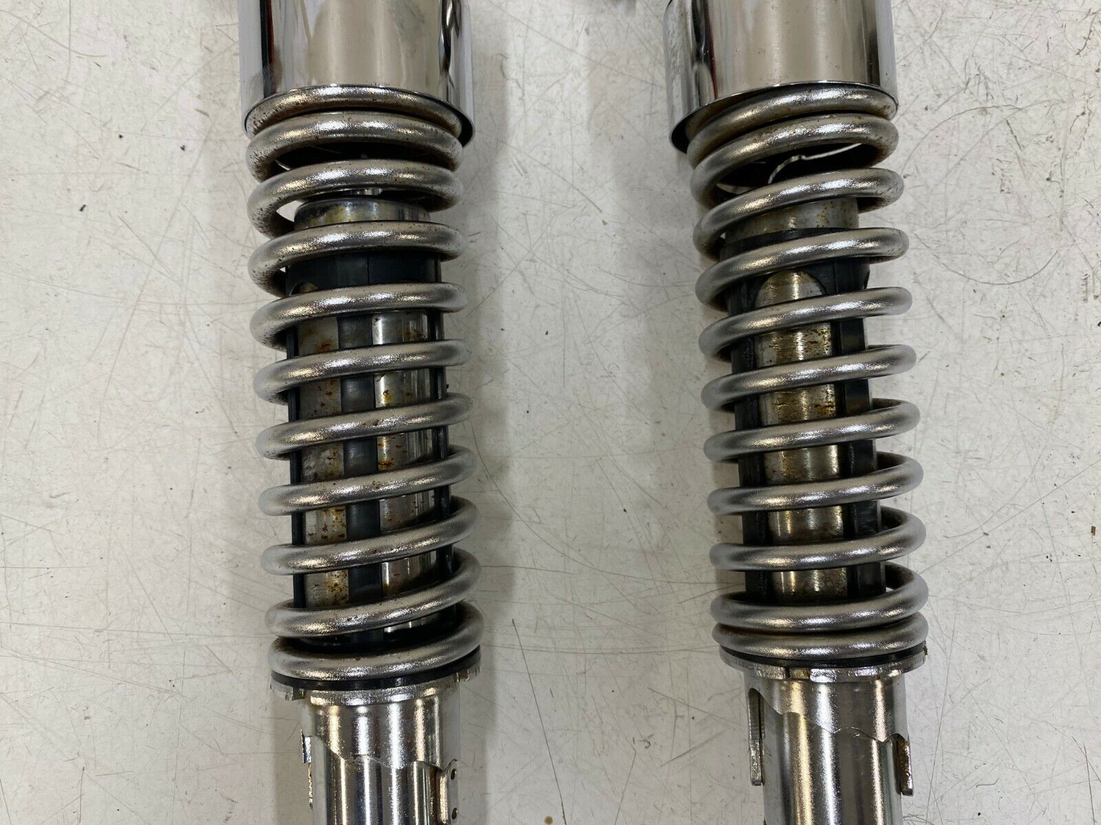 2006 HARLEY SPORTSTER Shocks Rear Suspension Chrome 12" LONG 1200 883