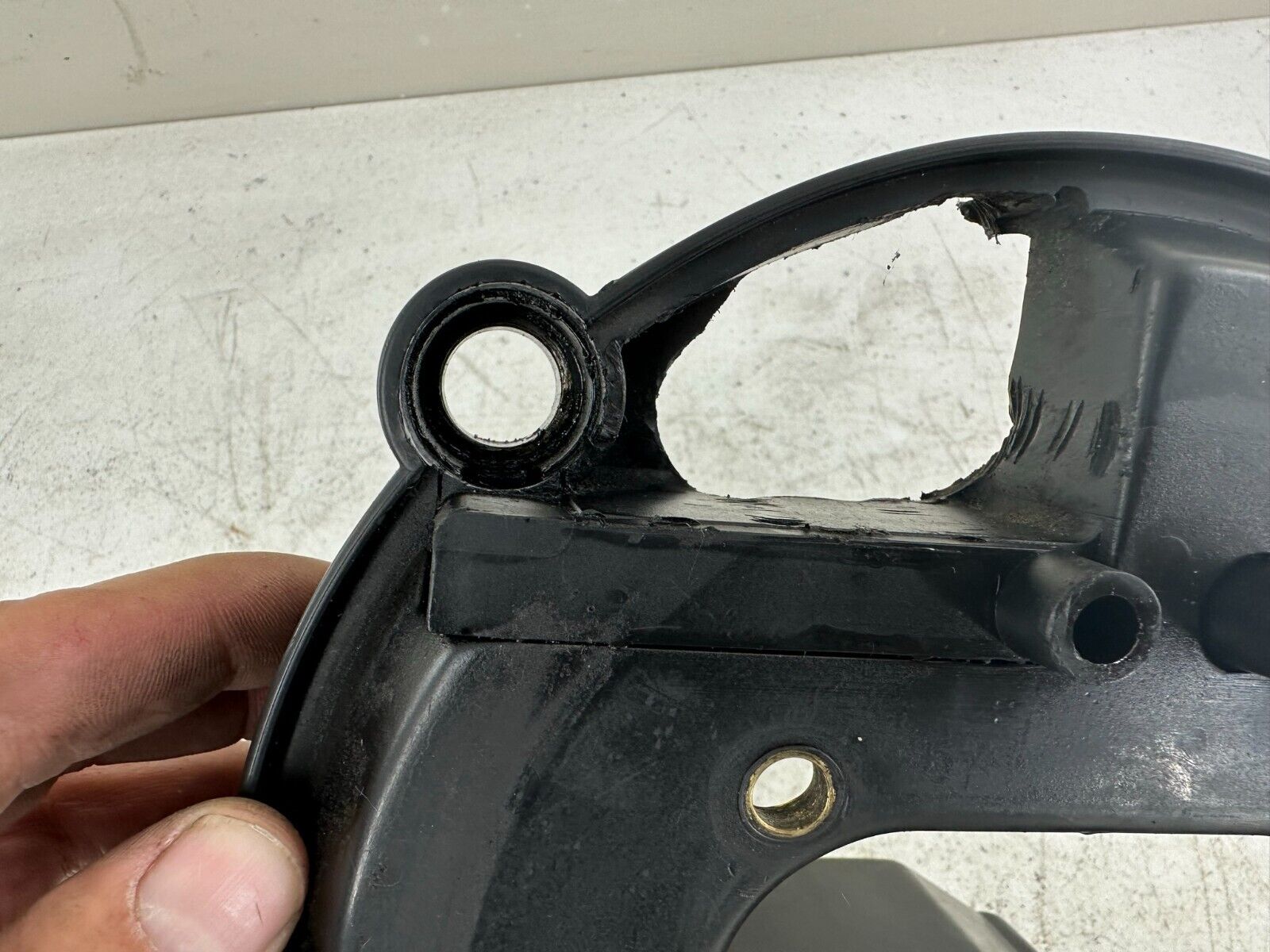 1996 HARLEY FLH ROADKING Touring EFI Intake Housing Filter Backing Plate