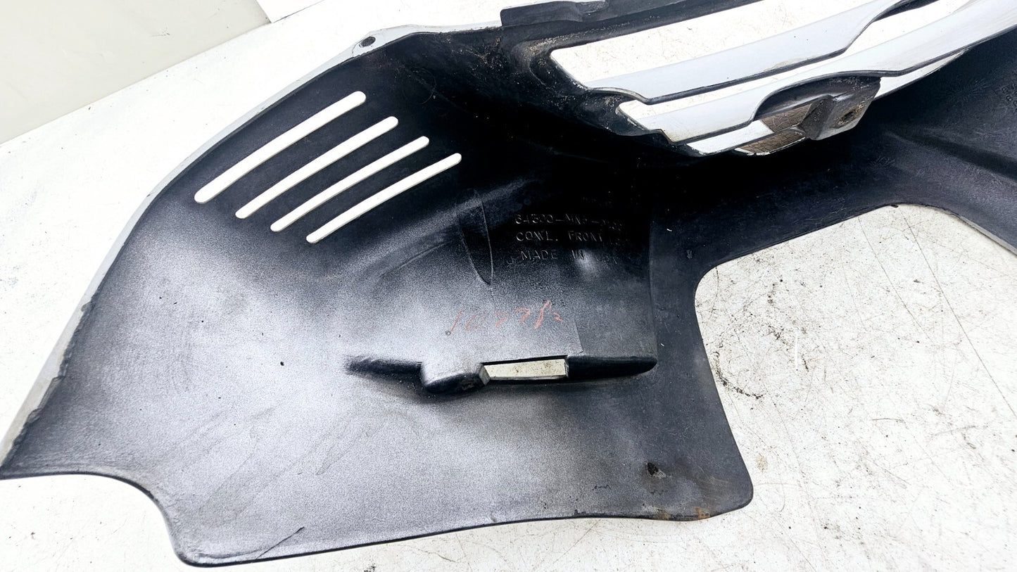 1993 HONDA GOLDWING GL1500 Silver Lower Chin Front Wheel Fairing Cowl Panel