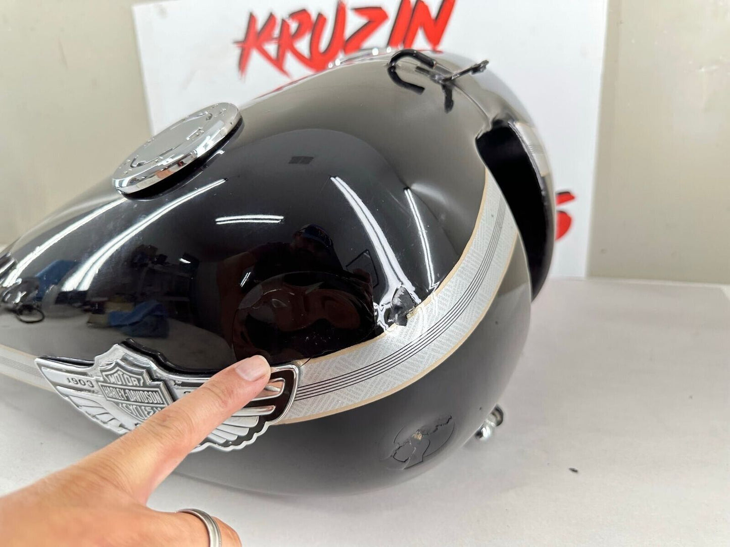 2003 HARLEY SOFTAIL DEUCE Gas Fuel Tank 100 Anniversary