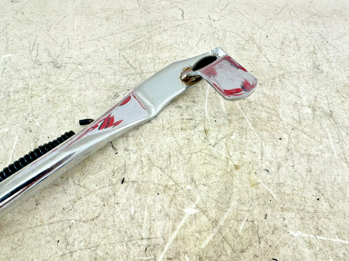 2006 HARLEY SOFTAIL DELUXE OEM HD Chrome Kickstand Kick Side Stand