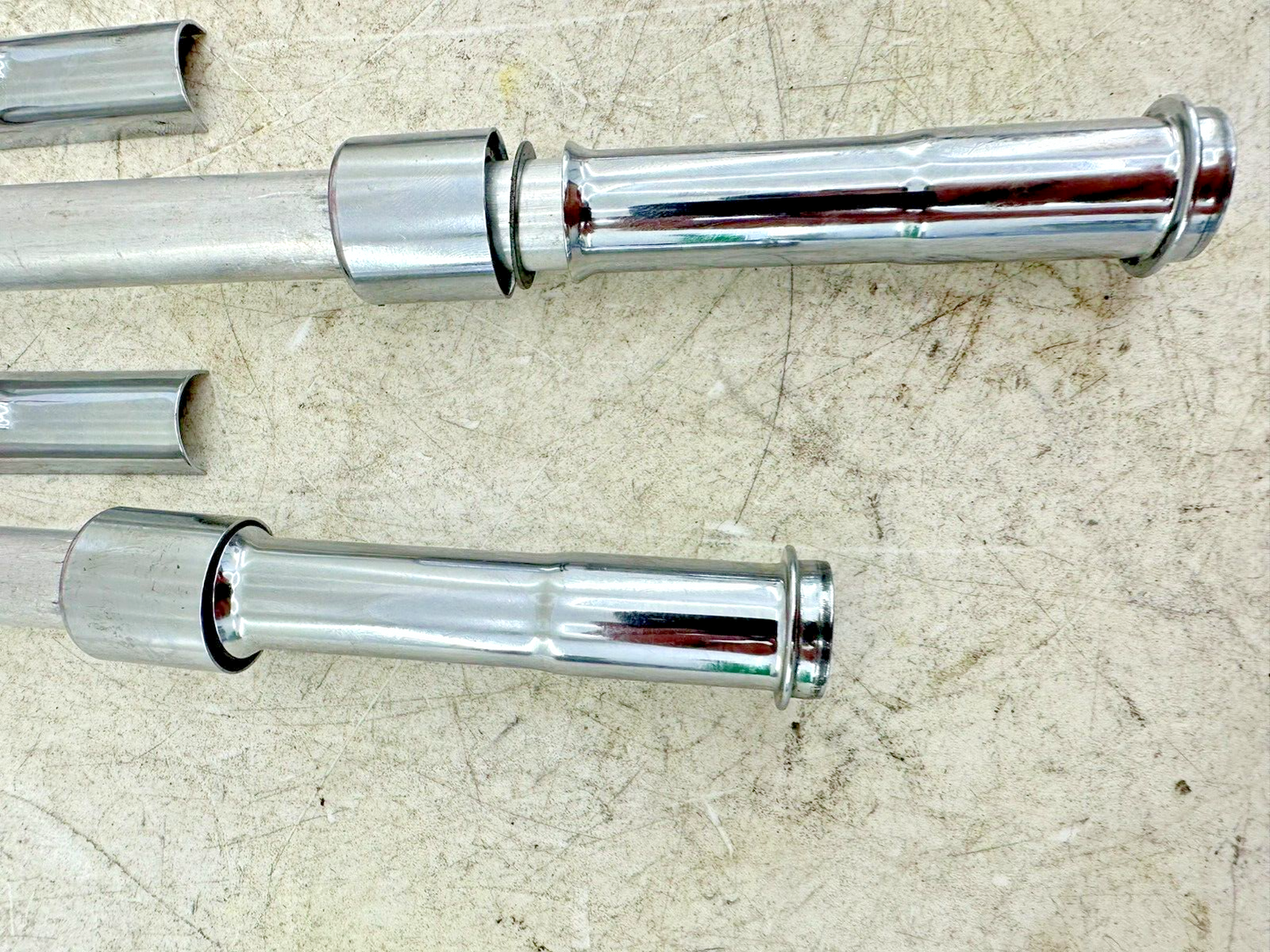 1999 HARLEY SOFTAIL Chrome Adjustable Push Rod Covers