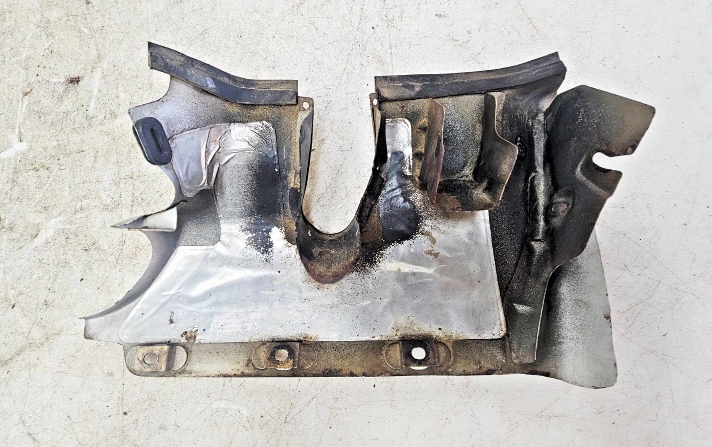 1995 HONDA GOLDWING GL1500 Lower Exhaust Cover Belly Fairing Panels