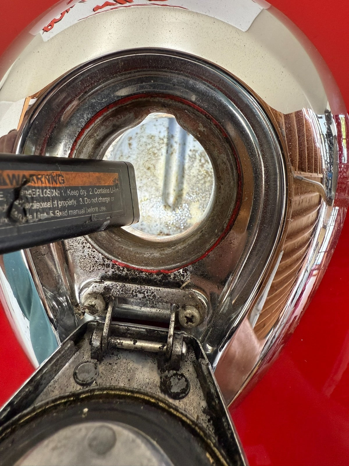 2001 HONDA VALKYRIE INTERSTATE Gas Fuel Tank W/ key Petcock Level Sensor