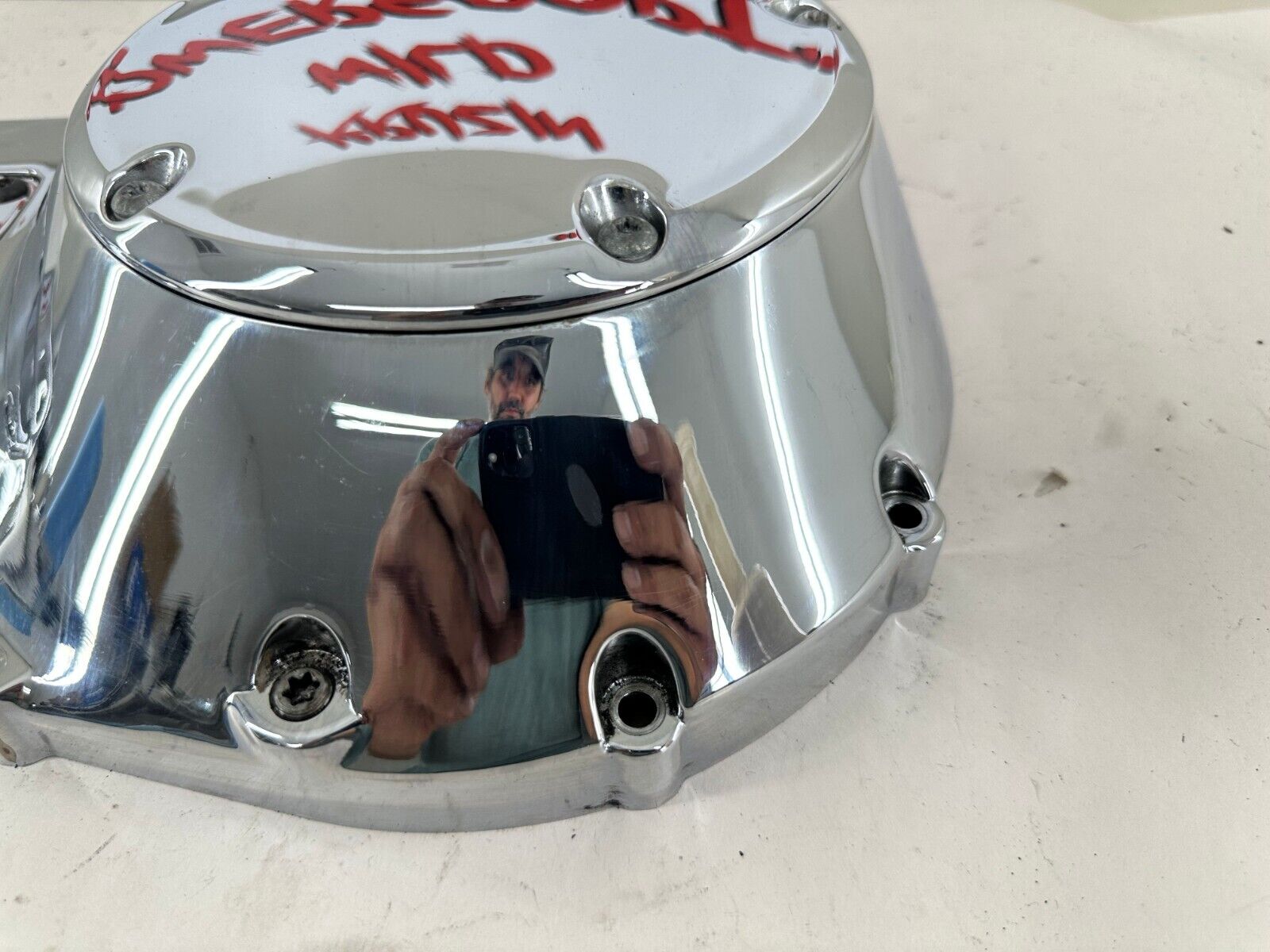 2000 HARLEY FLH ELECTRA GLIDE Chrome Outer Primary Clutch Cover