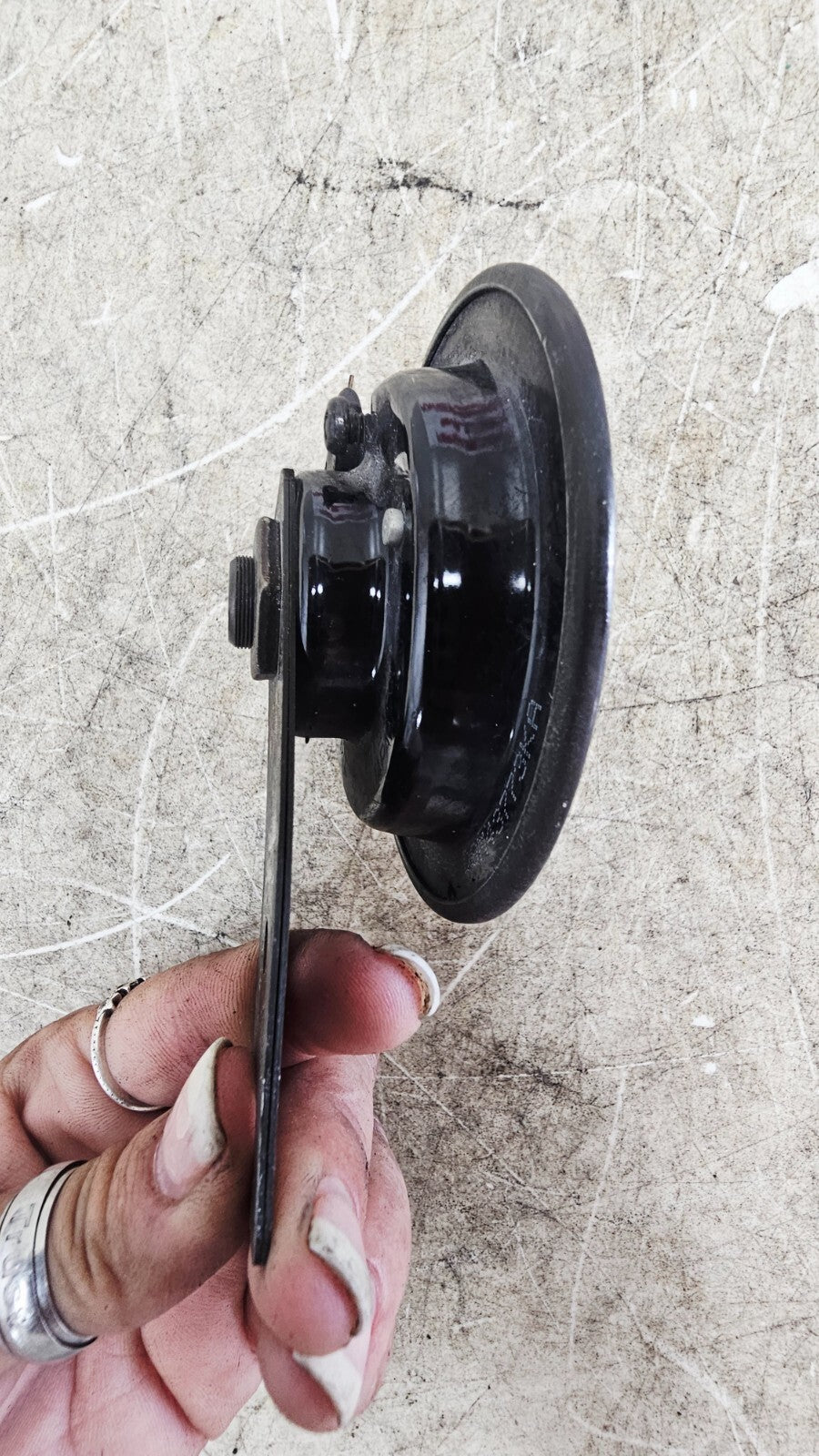 1995 HONDA GOLDWING GL1500 Black Dual Horns w/ Brackets