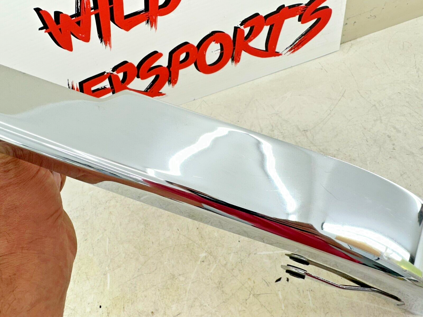 1999 HARLEY DYNA Chrome Upper Belt Guard Cover