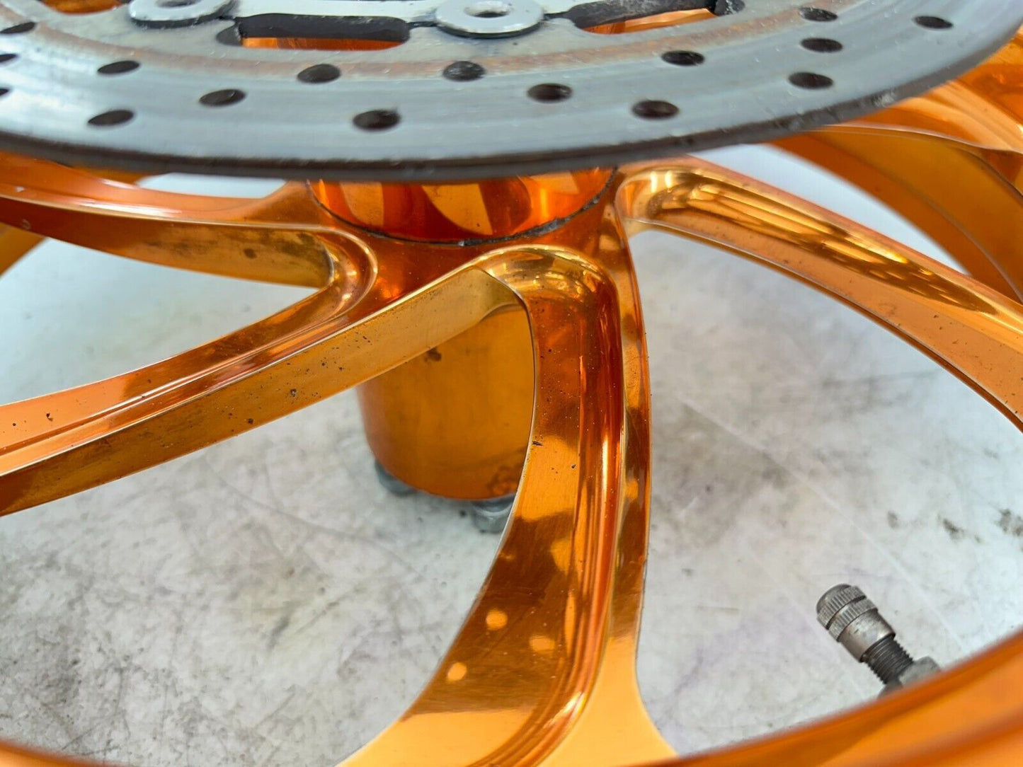 2006 Victory Kingpin 18x5 Rear Wheel Rim/Orange