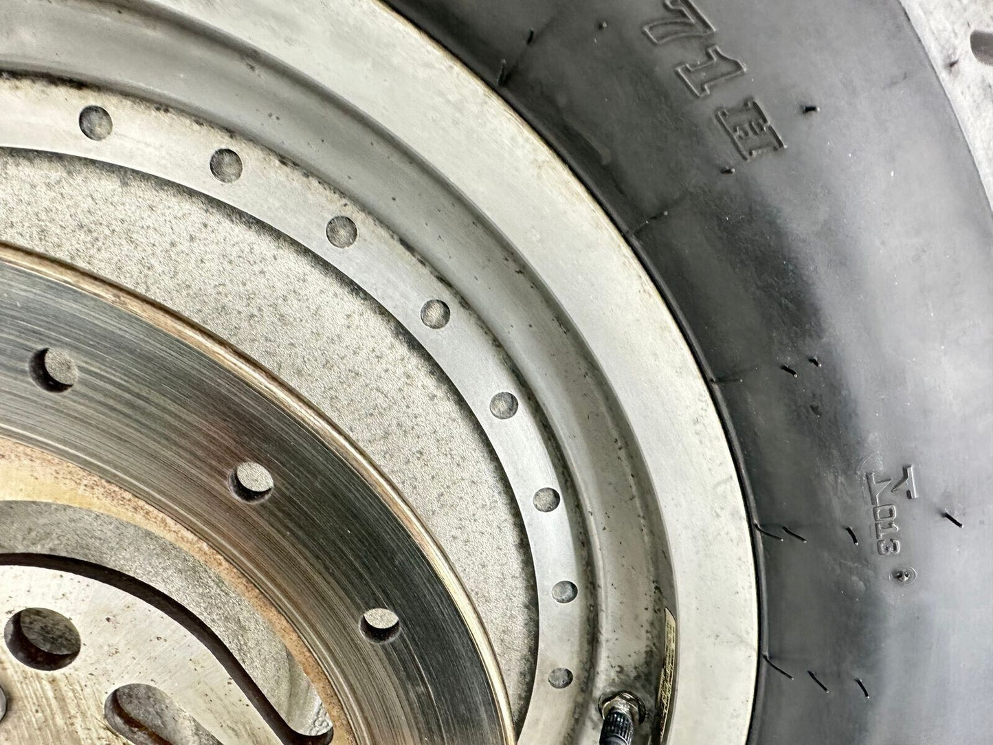 2001 HARLEY SOFTAIL Fatboy Solid Rear Wheel Rim