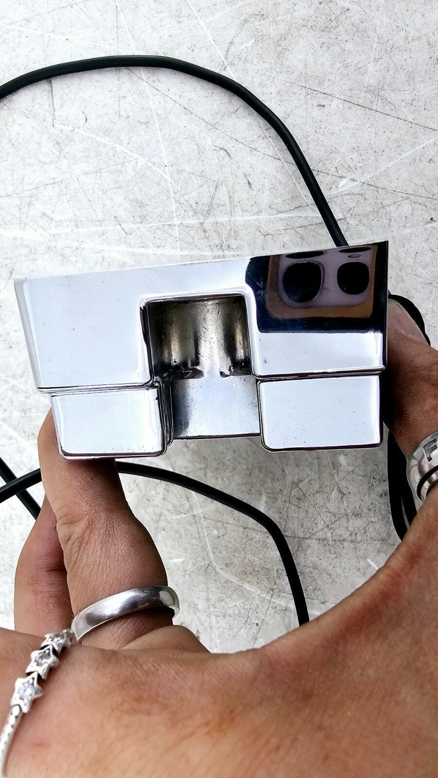1988 HARLEY SOFTAIL OEM Chrome Voltage Regulator Rectifier