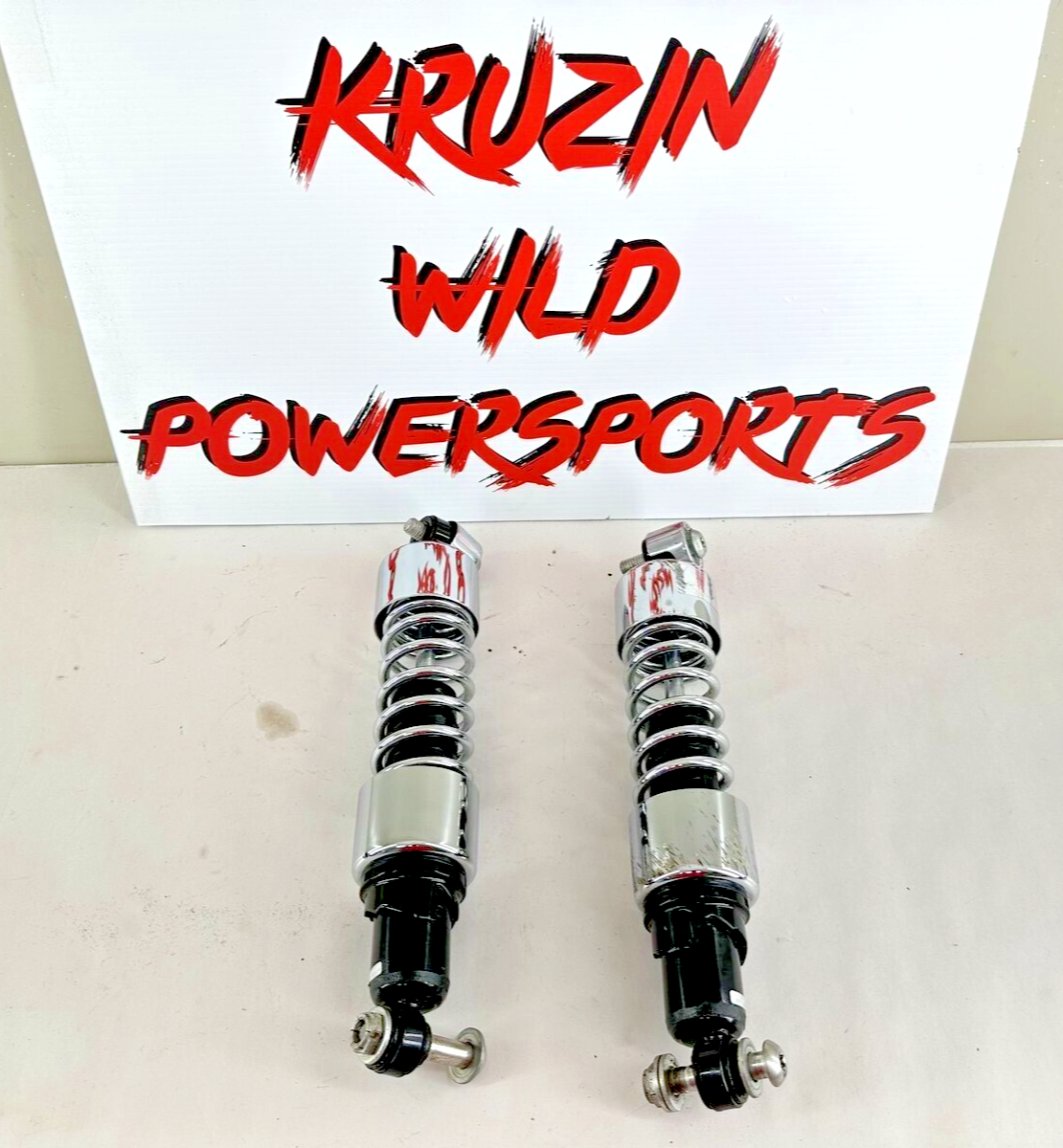 2012 HARLEY SPORTSTER CUSTOM Progressive Rear Shocks Suspension 412-4009