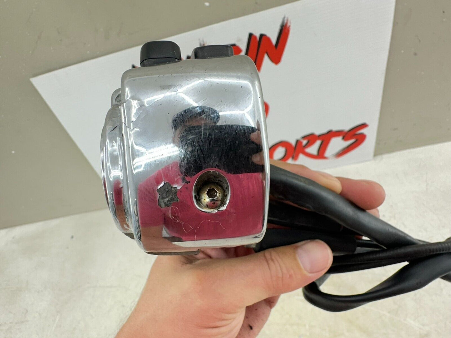 2002 HARLEY SOFTAIL Right Left hand Controls Switch + Throttle Cable
