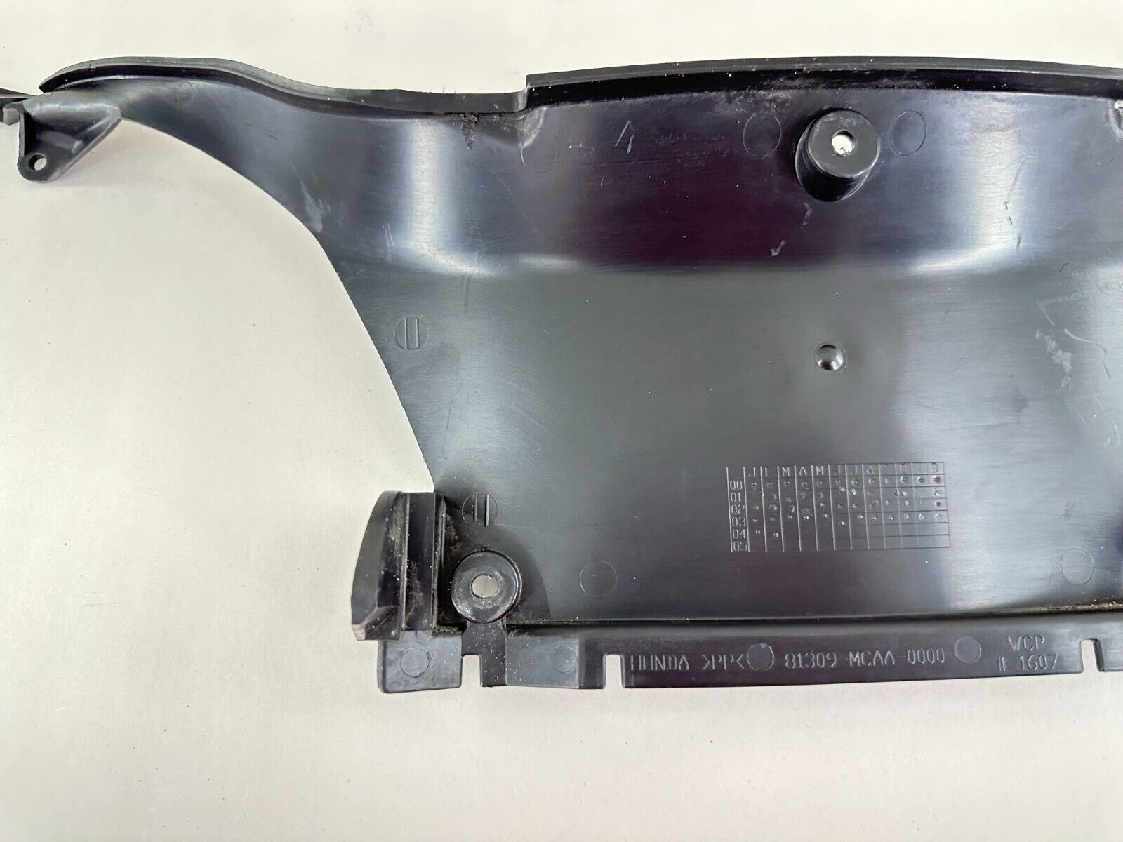 2001-2010 Honda Goldwing GL1800 1800 Rear Trunk LID Luggage Catch Cover