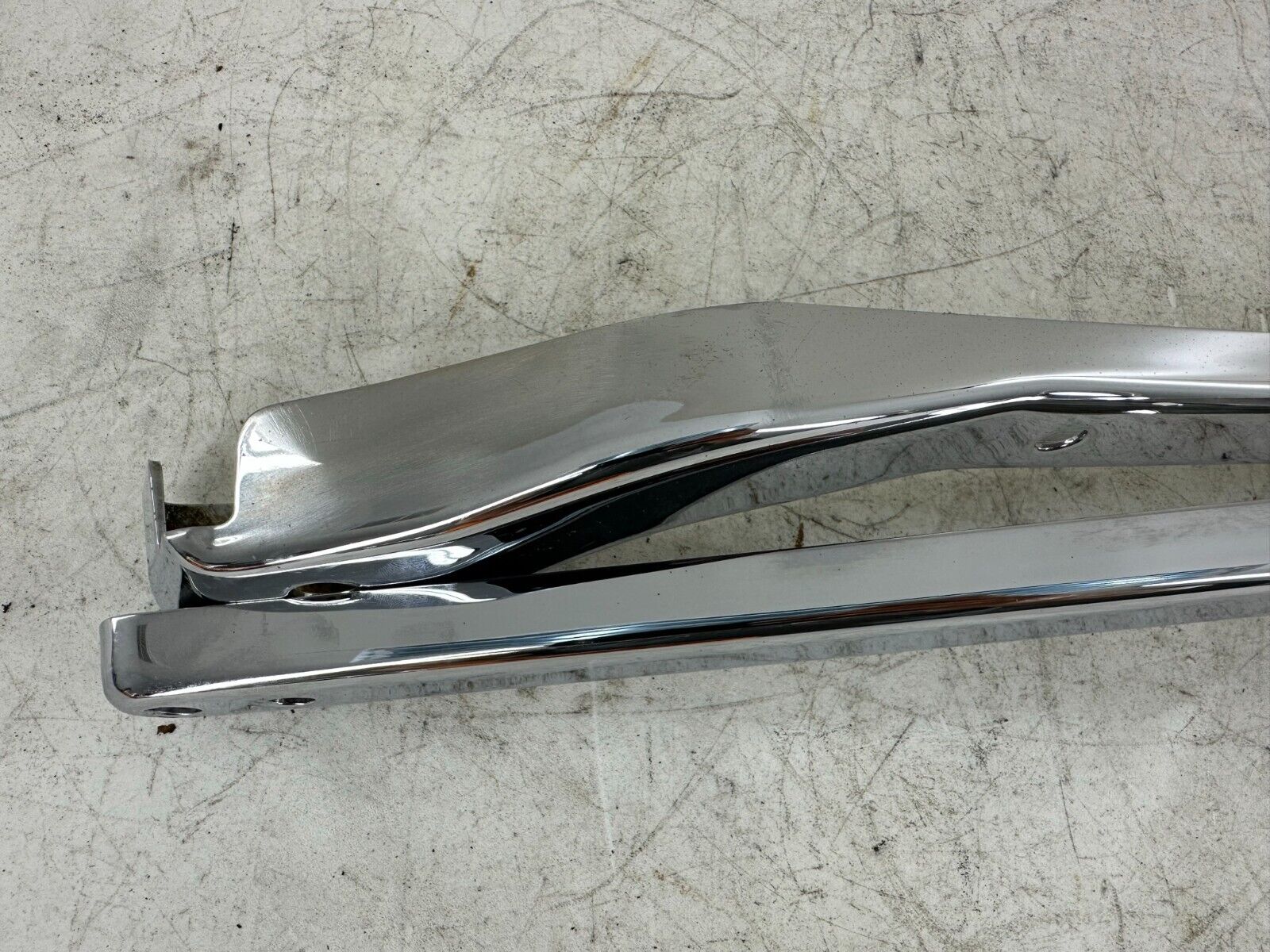 1999 HARLEY DAVIDSON DYNA CHROME RIGHT LEFT REAR FRAME STRUT ARM COVERS
