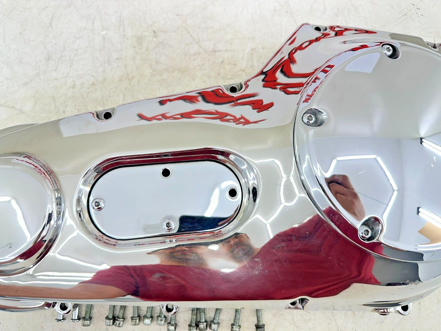 1999 HARLEY SOFTAIL OEM HD Genuine Outer Primary Clutch Cover Case