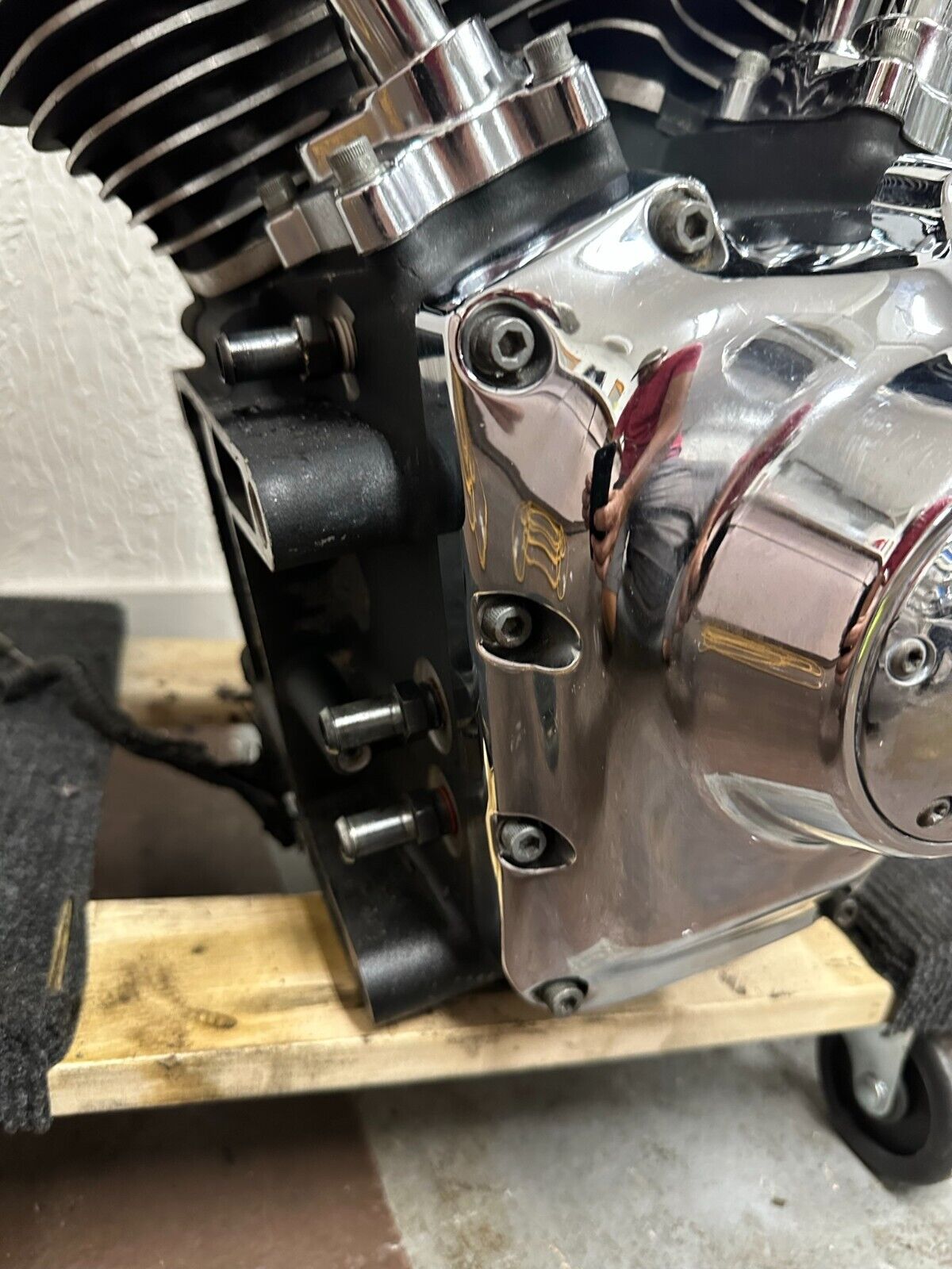 2004 HARLEY FLH ELECTRA GLIDE Twin Cam Engine Motor S&S Gear Driven Cams