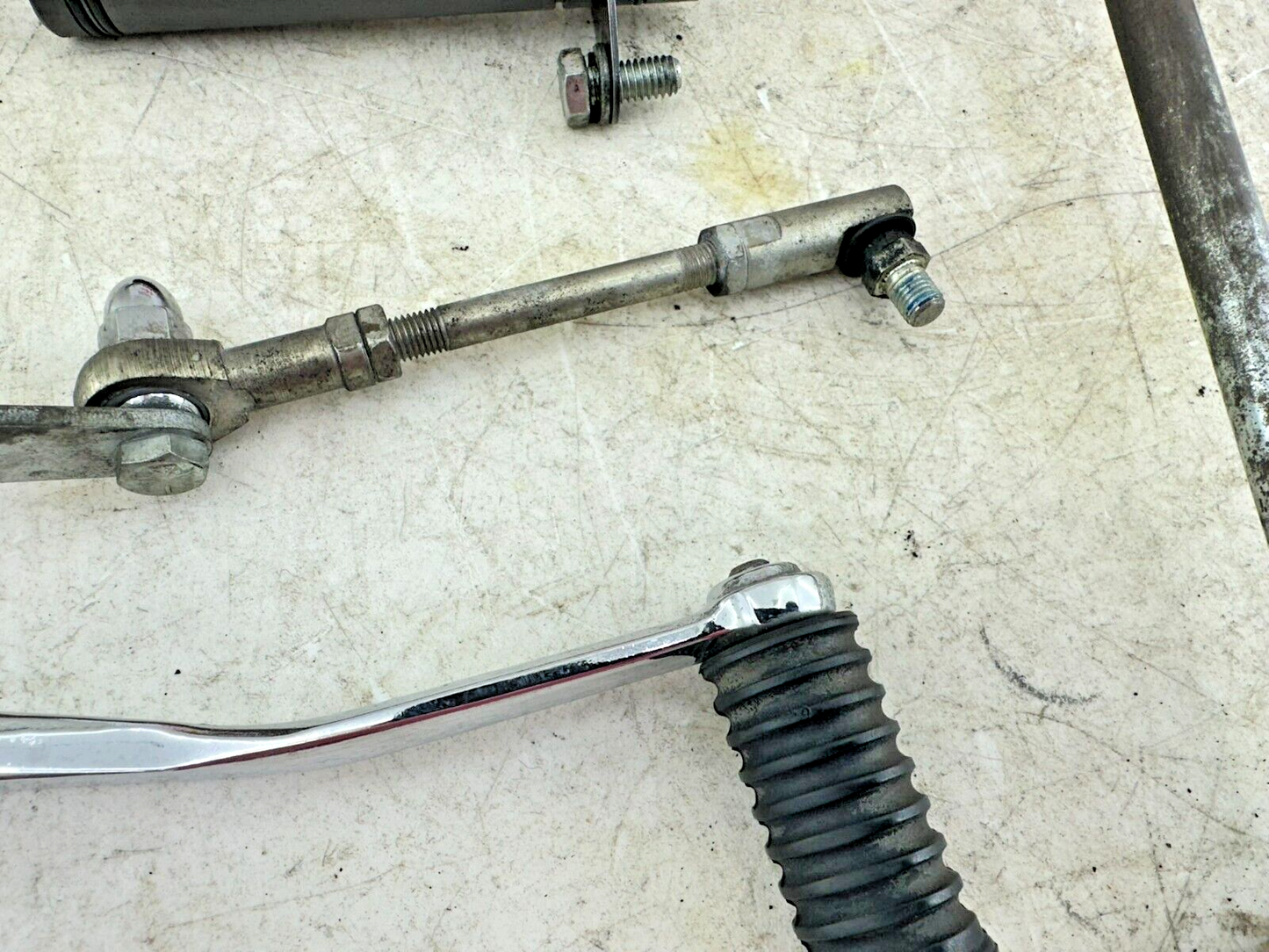 2002 HARLEY DYNA LOW RIDER OEM HD Mid Controls Shift Lever Brake Pedal + Linkage