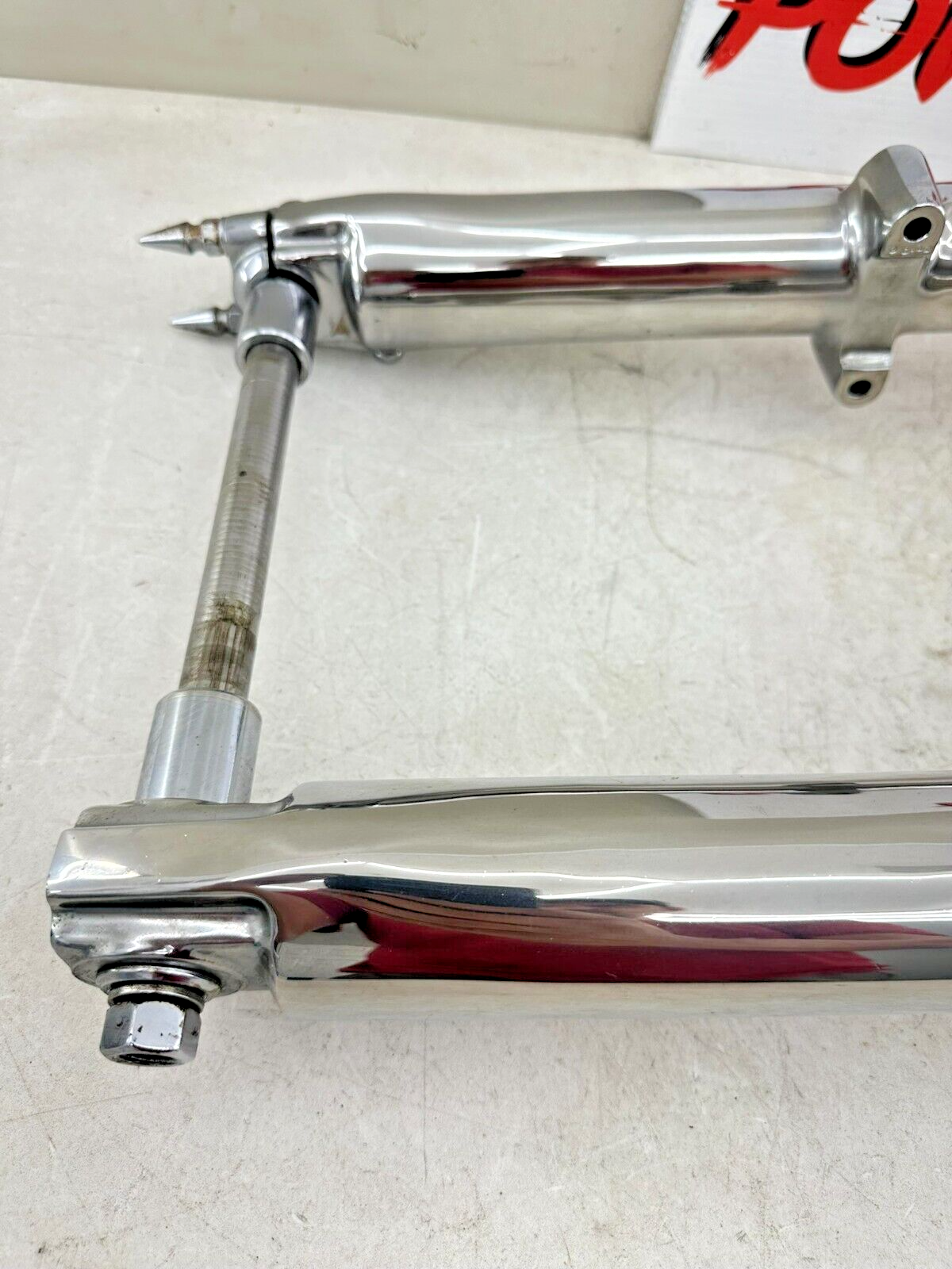 1999 HARLEY SOFTAIL Chrome Wide Glide Forks Triple Tree Clamp