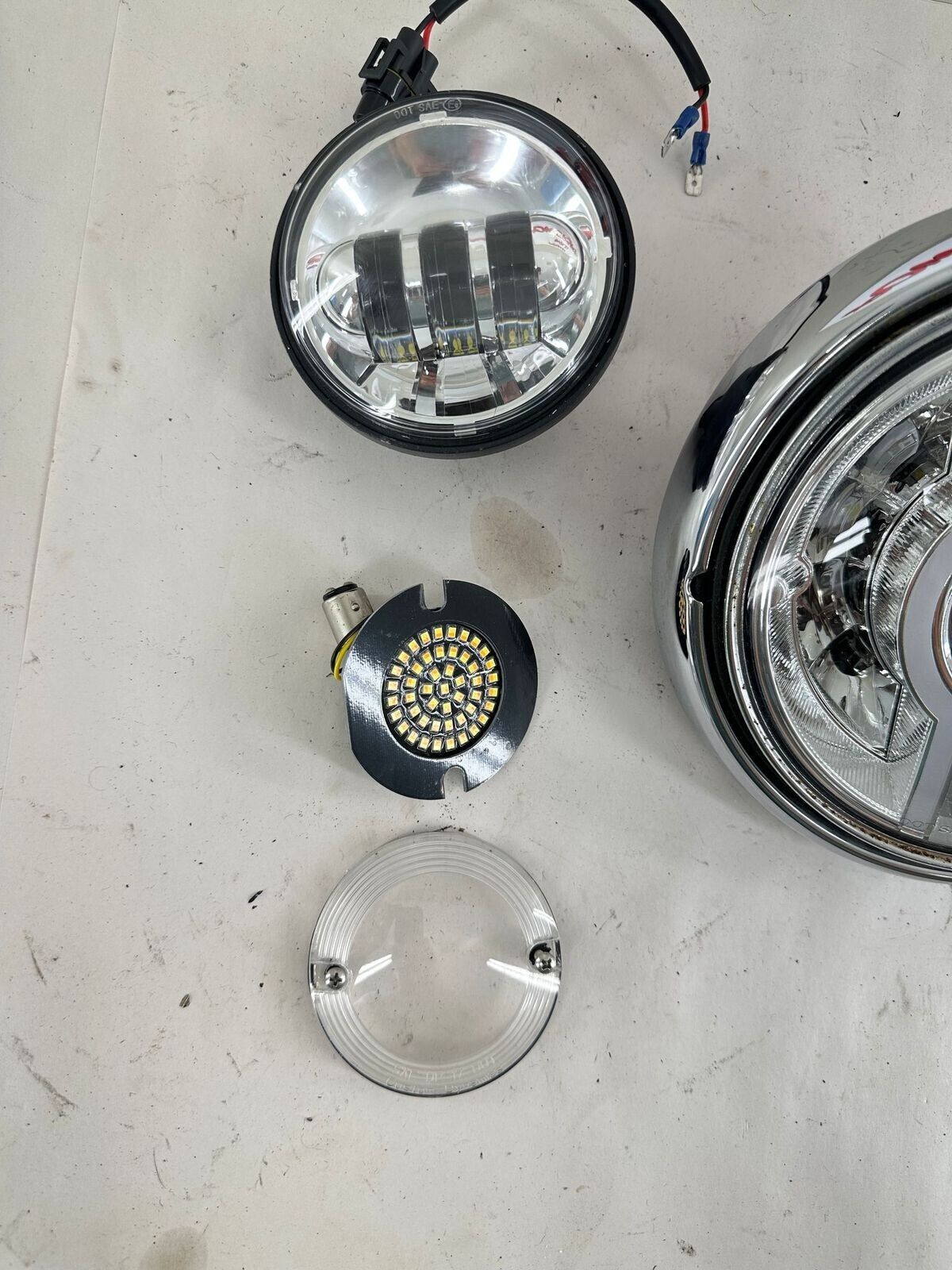 2000 HARLEY FLH ELECTRA GLIDE LED Headlight Turn Signal Fog Highway Light